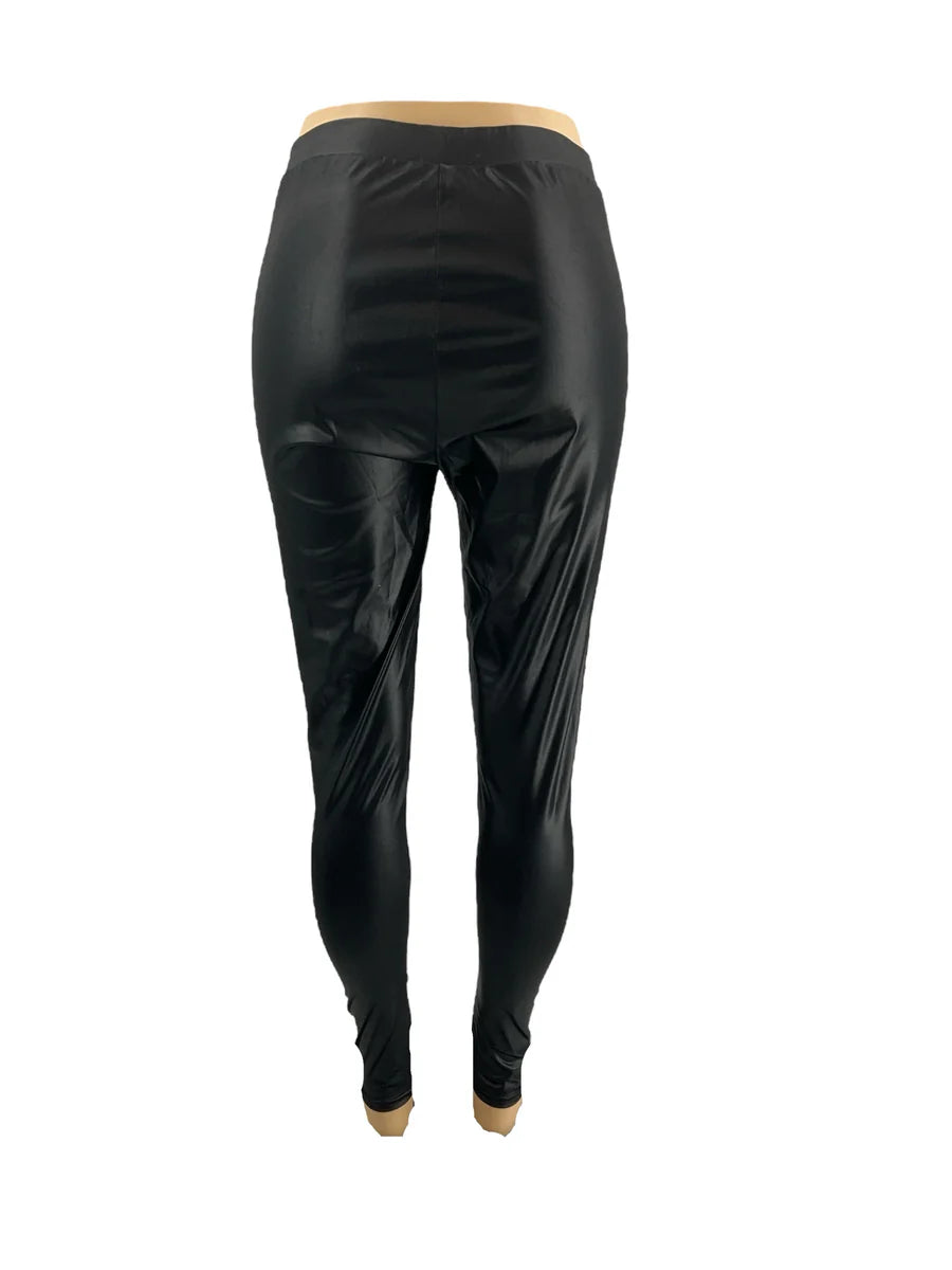 Nine West Black Solid Pre-Owned Ladies Pants - Size Large