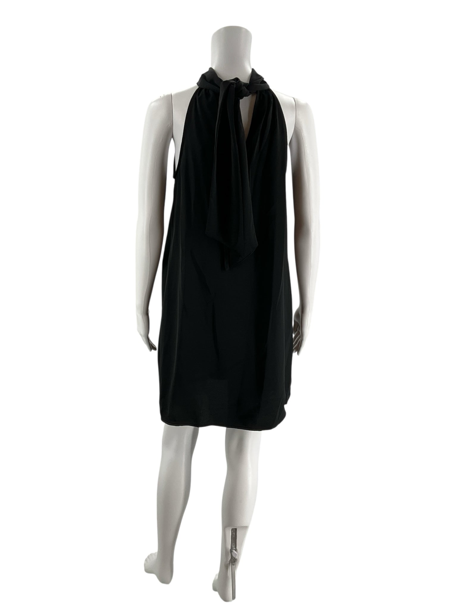 A New Day Black Solid Pre-Owned Ladies New With Tags Dress - Size Small