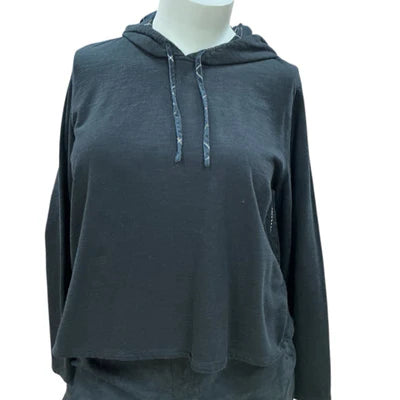 J Jill Black Pre-Owned Ladies Hoodie - Size XL