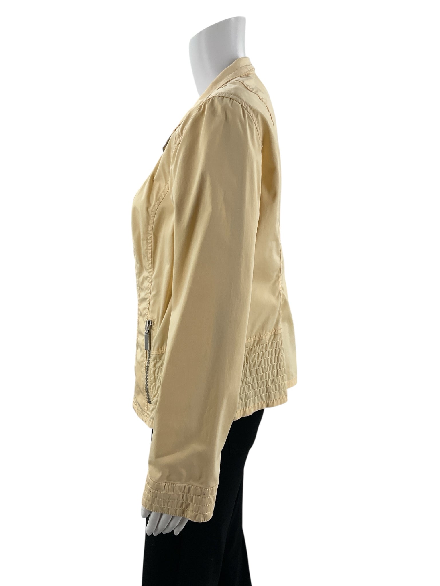 Chico Yellow Pre-Owned Ladies Jacket - Size Medium