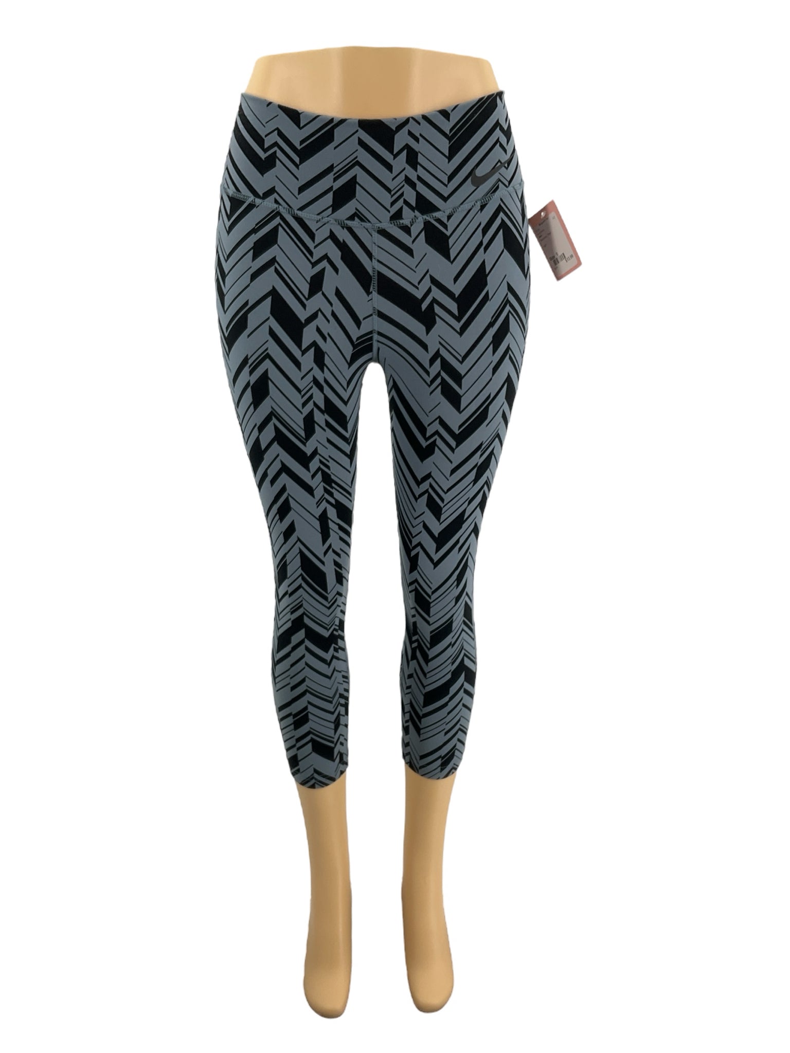 Nike Blue/Navy Print Pre-Owned Ladies Pants -  Size Small