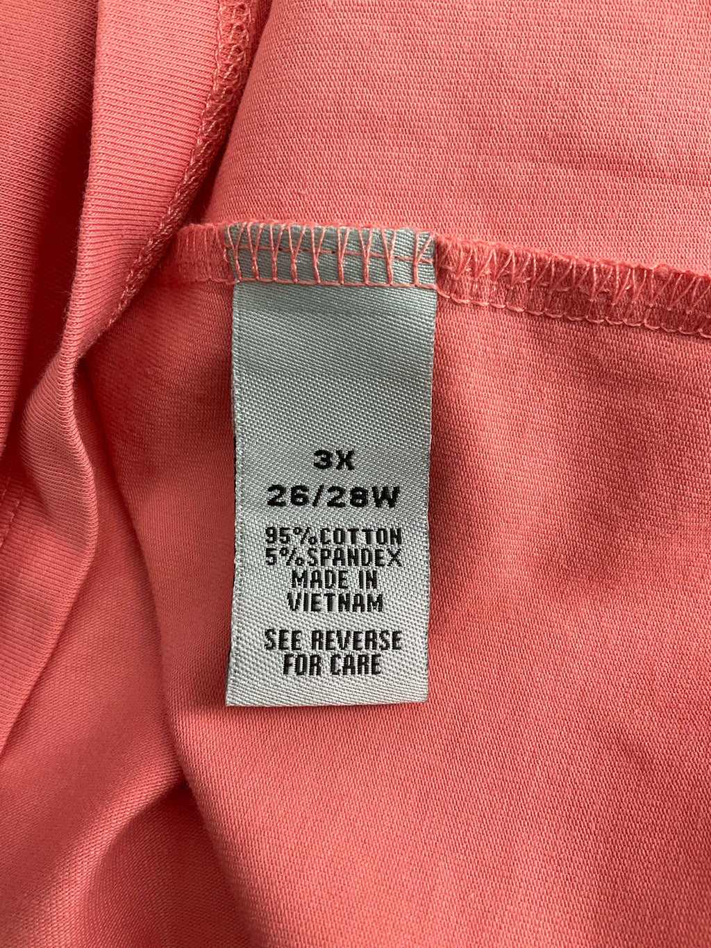 Catherine Orange Solid Pre-Owned Ladies Sleeveless Top - Size 3X