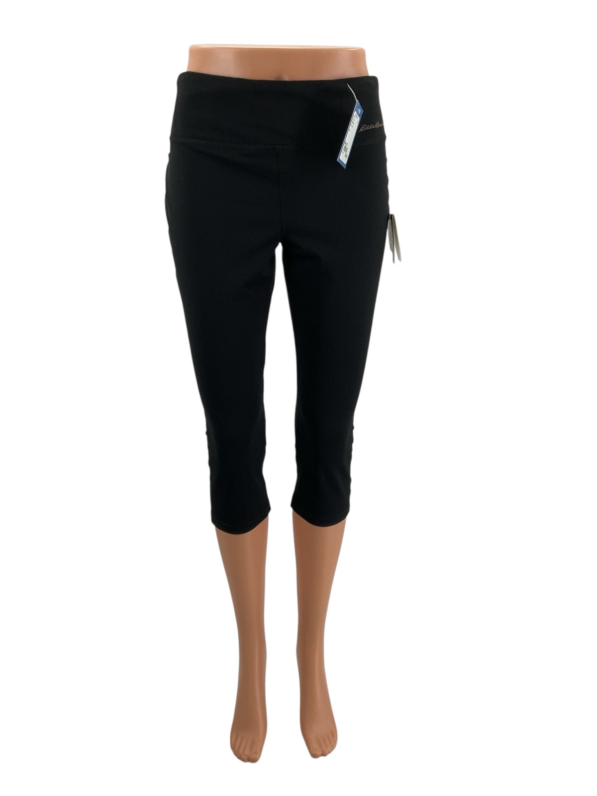 Eddie Bauer Black Solid Pre-Owned Ladies New with Tags Pants - Size Medium