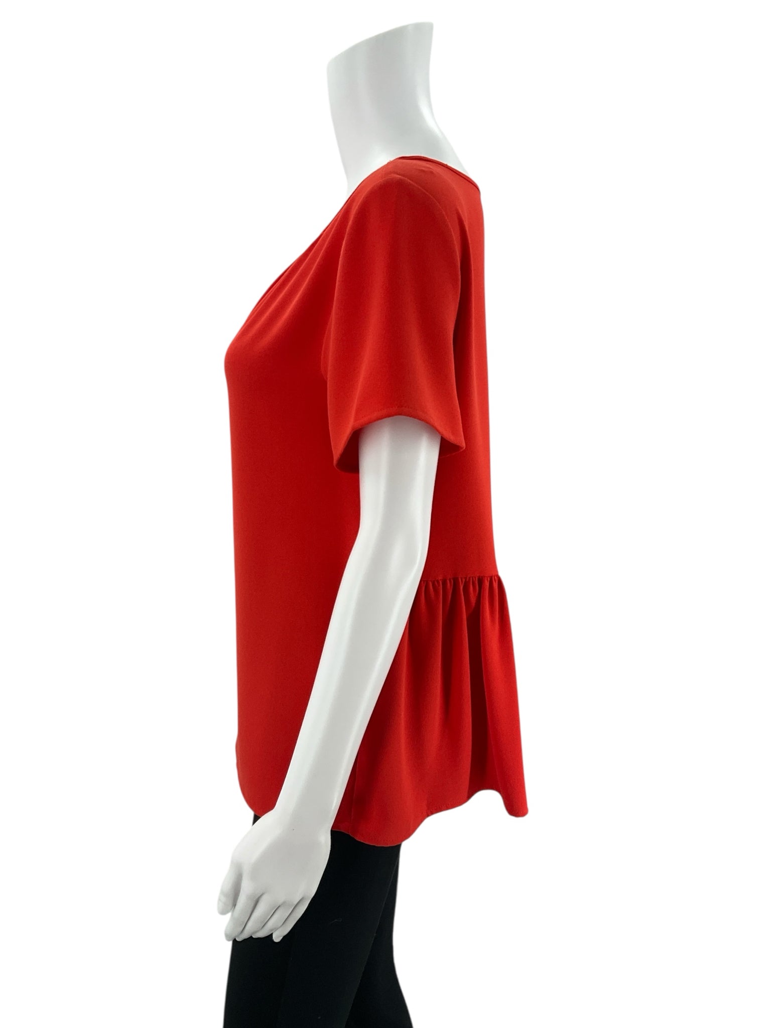 Ann Taylor Orange Solid Pre-Owned Ladies Top - Size XS - Margaret’s Fine Consignment