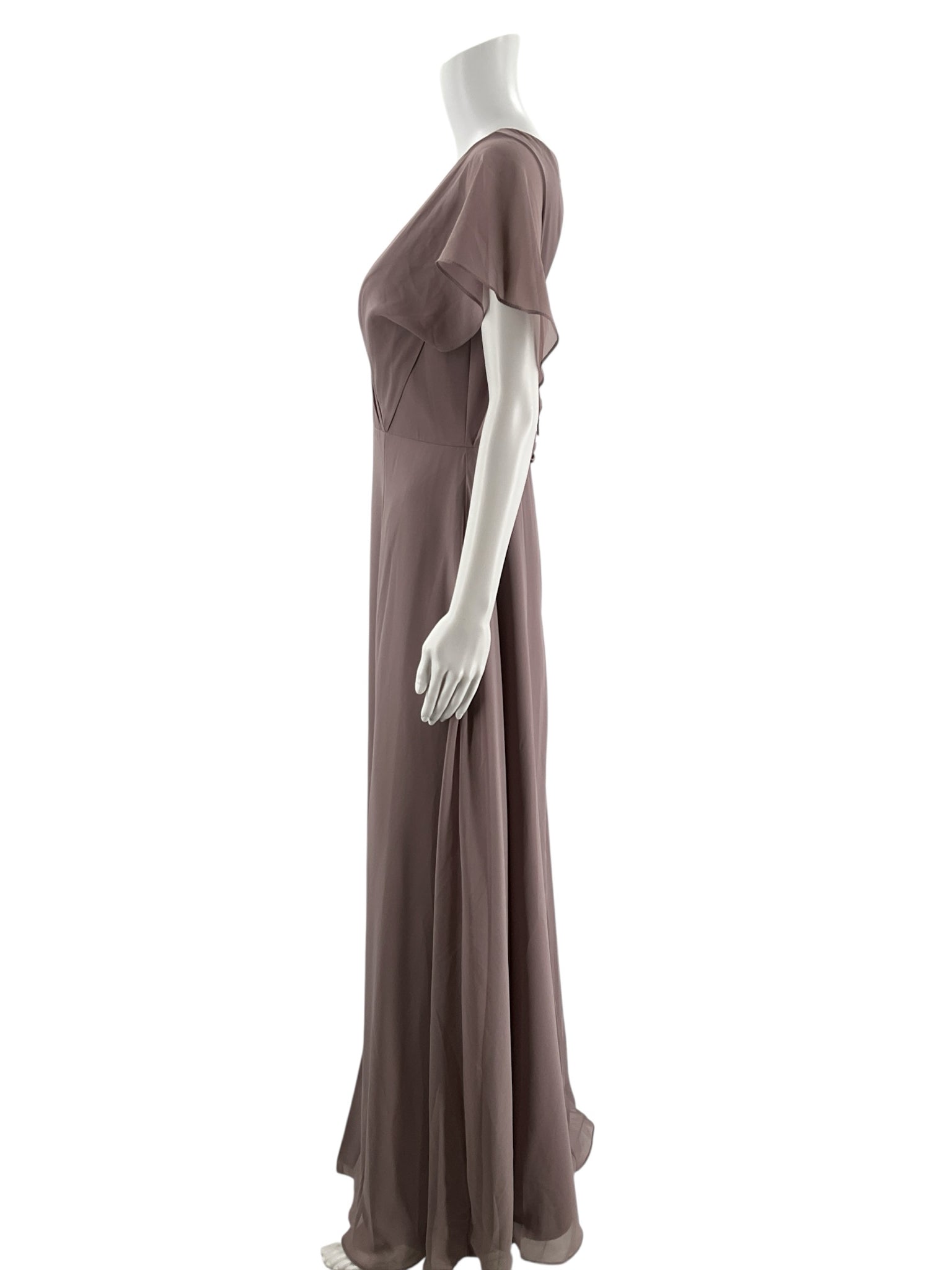Azazie Purple Solid Pre-Owned Ladies New With Tags Dress - Size 10