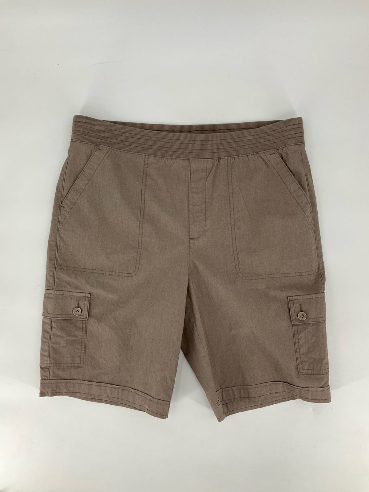 Chico's Tan Solid Pre-Owned Ladies Shorts - Size 10