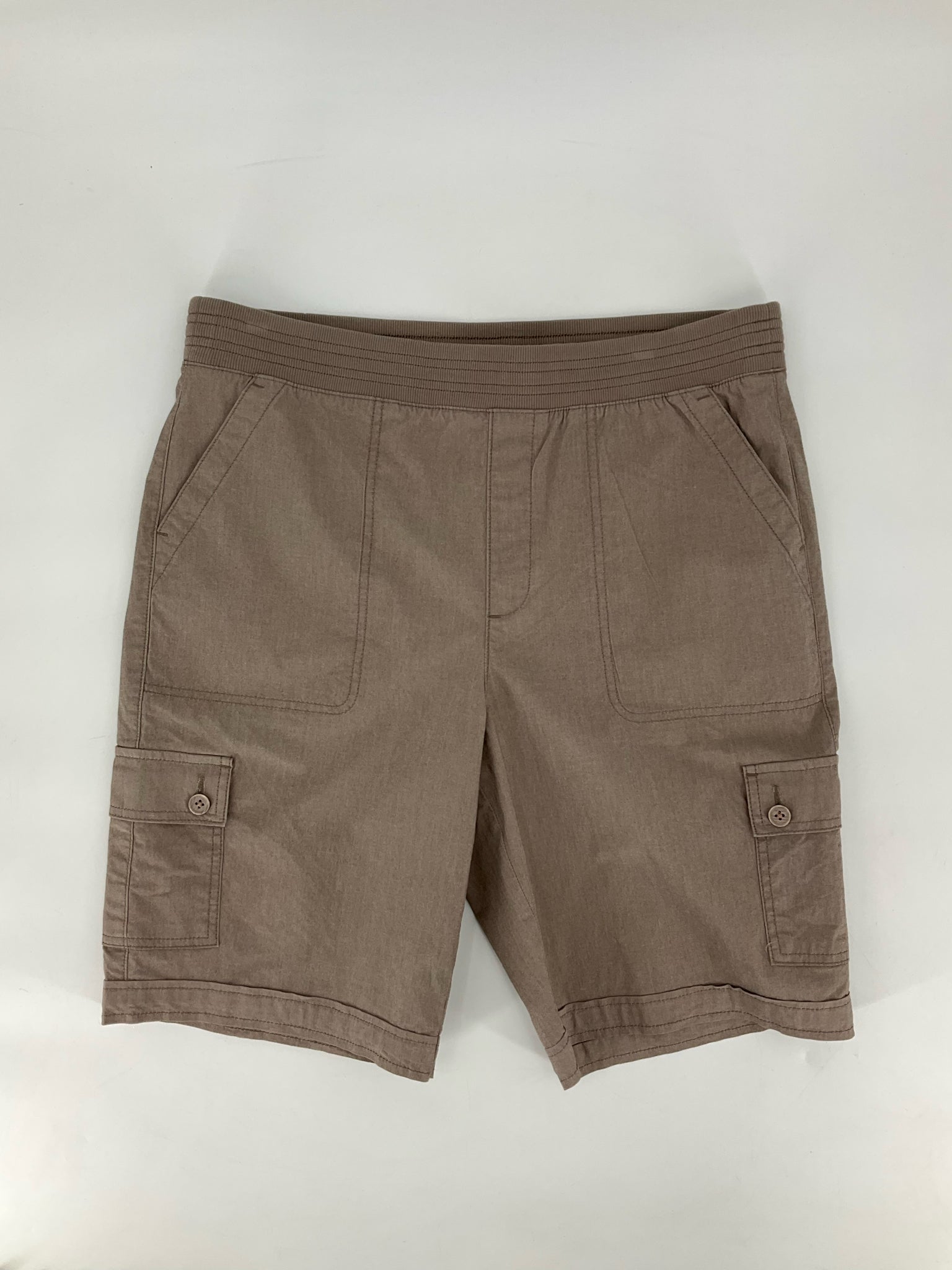 Chico's Tan Solid Pre-Owned Ladies Shorts - Size 10
