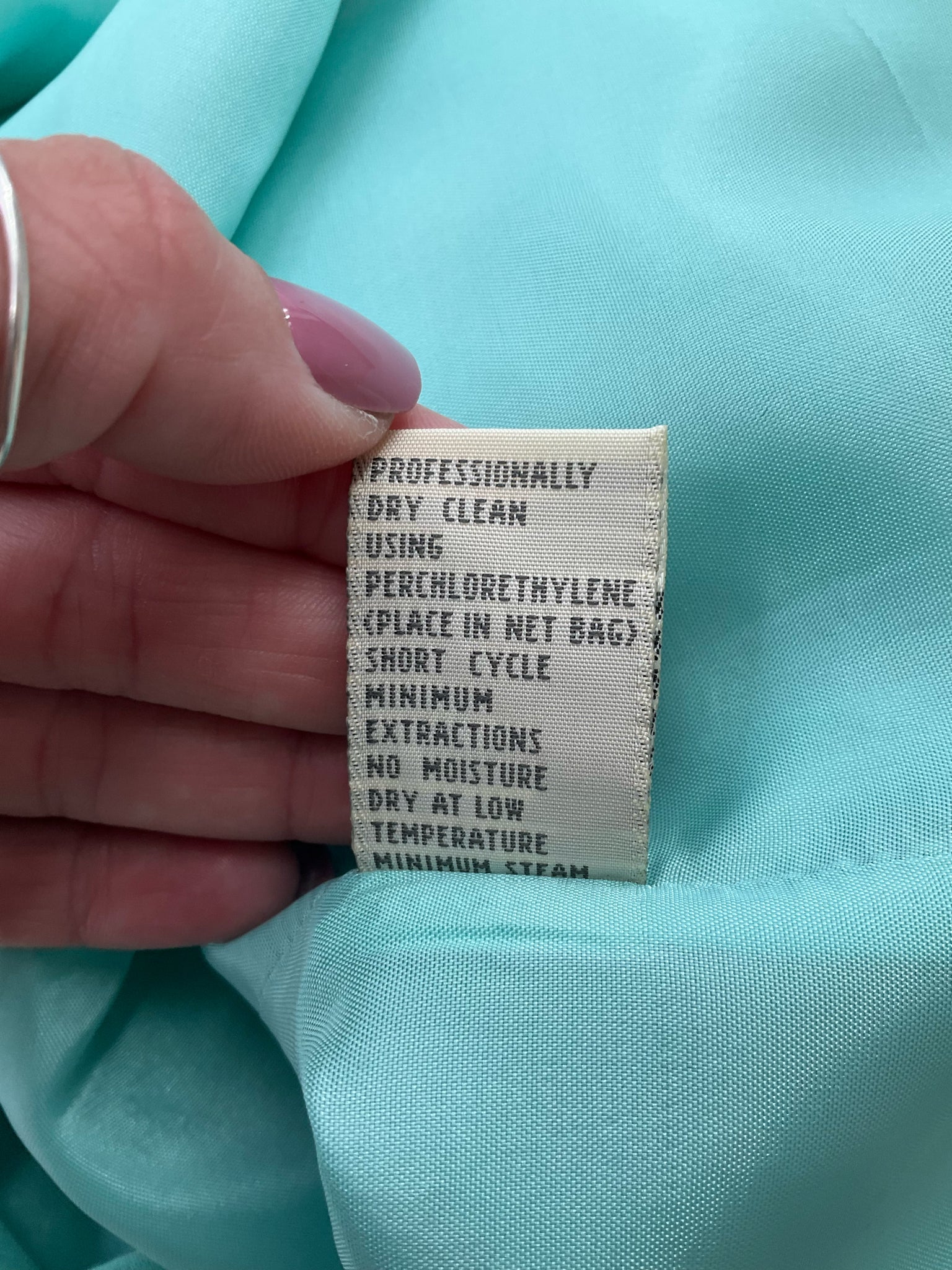 Marie St. Claire Aqua Pre-Owned Ladies Dress - Size 10