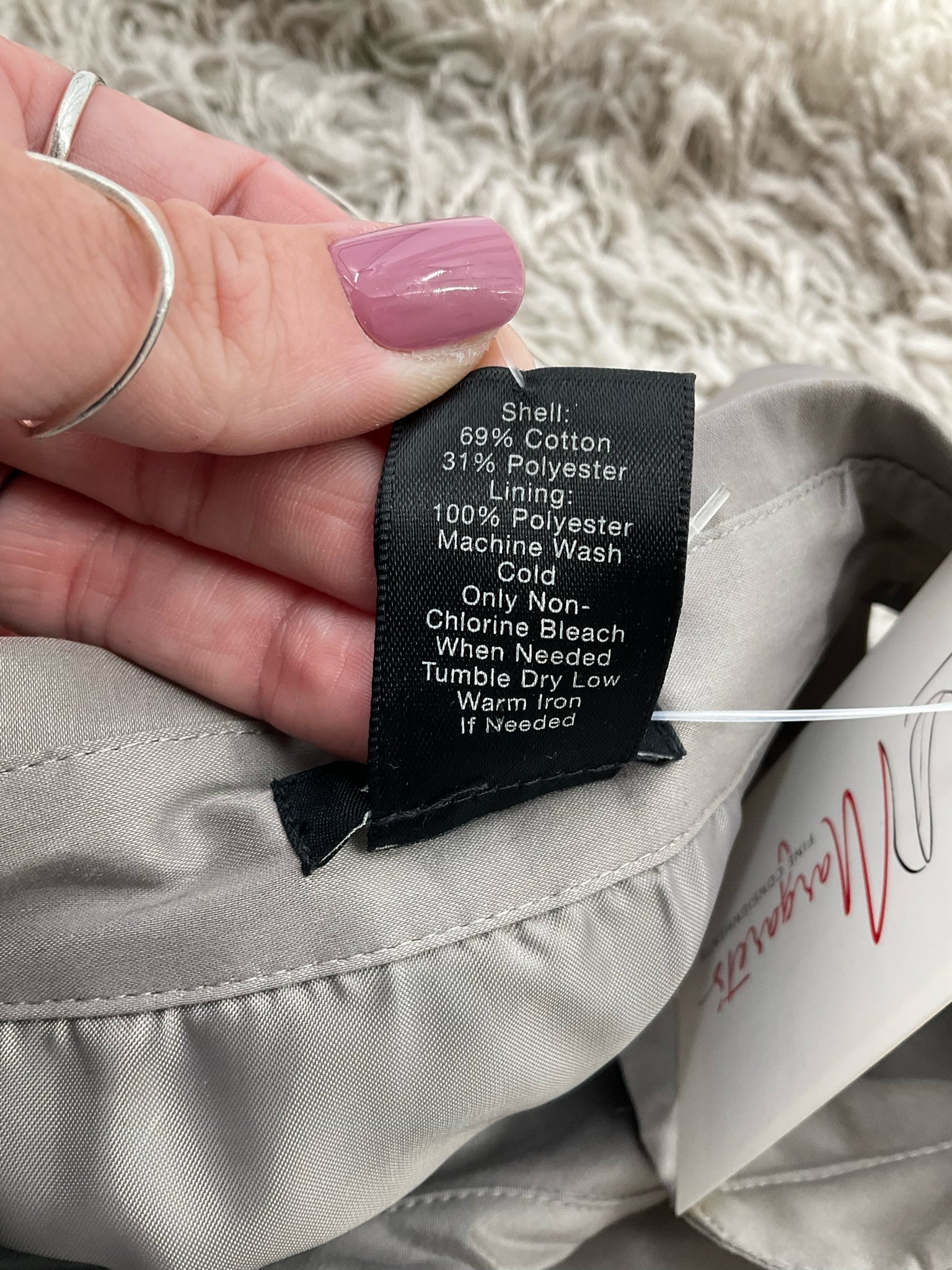 Ann Taylor gray ruffle A-line shirtdress in size 8, featuring a classic preppy design and new with tags.