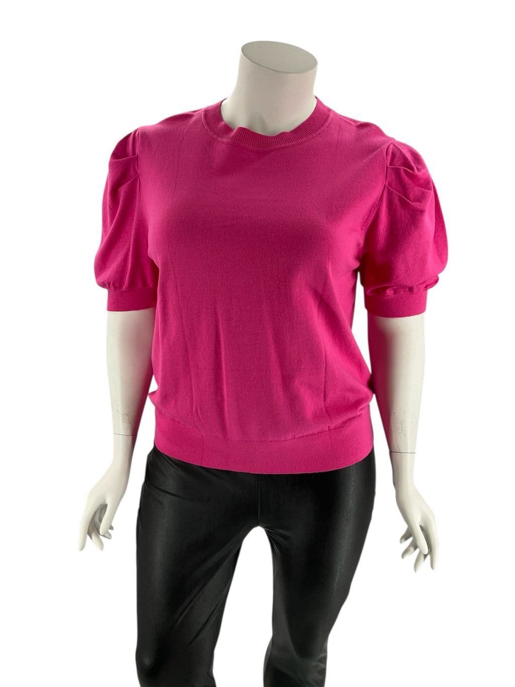 Original Design Pink Solid Pre-Owned Ladies Casual Top -  Size XXL