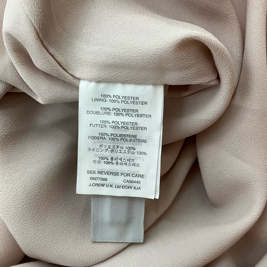 J Crew Blush Solid Pre-Owned Ladies Dress - Size 4