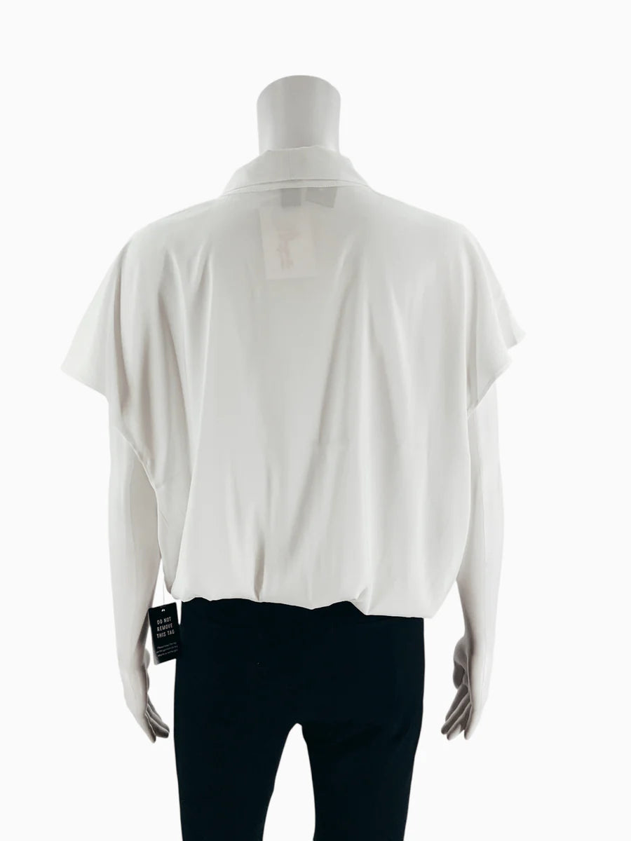 Express White Pre-Owned Ladies New with Tags Bodysuit – Size XL