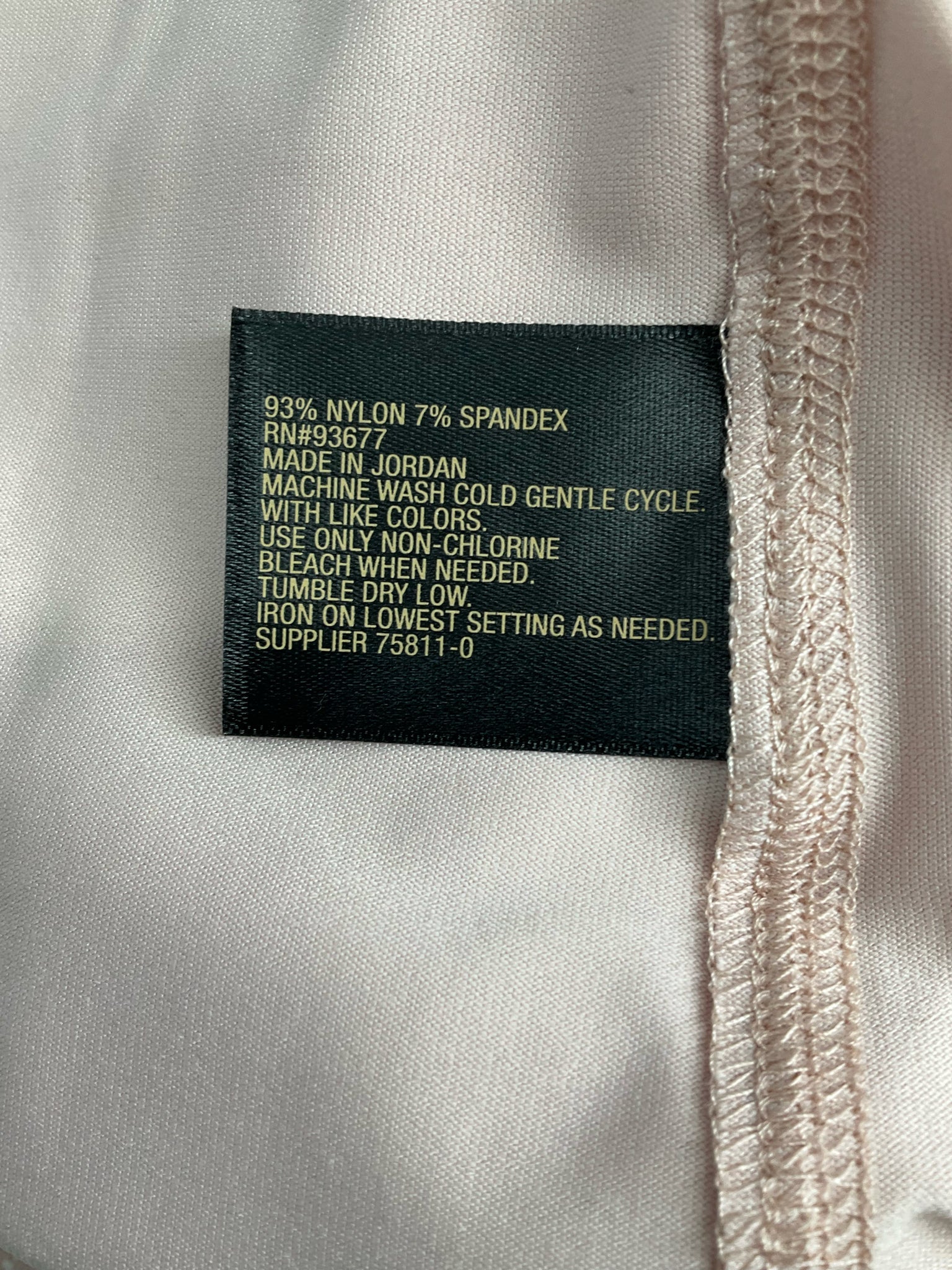 Worthington Blush Lace Pre-Owned Ladies Casual Top -  Size 0X