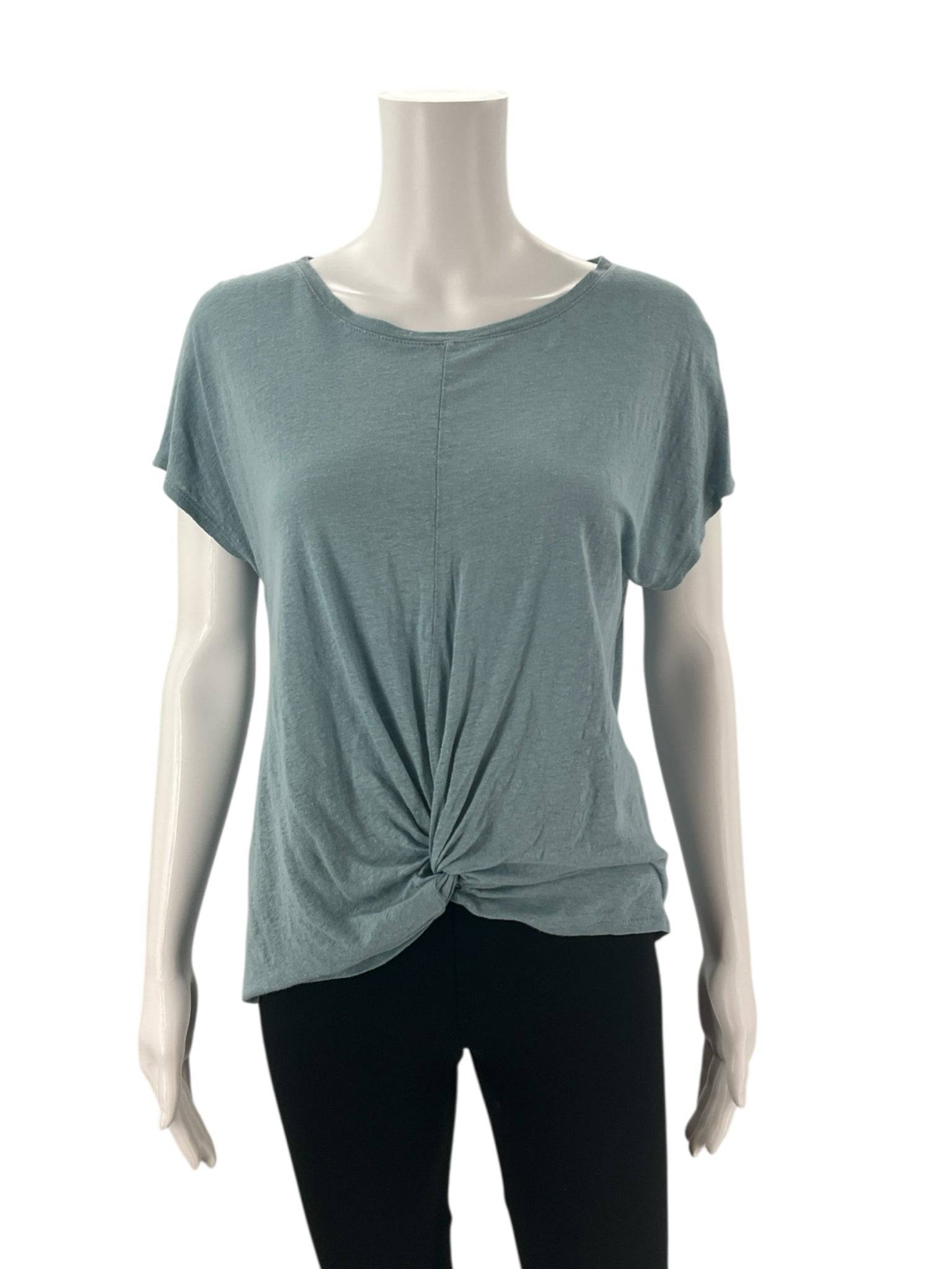 Loft Blue Heathered Top - Size Small - Margaret’s Fine Consignment