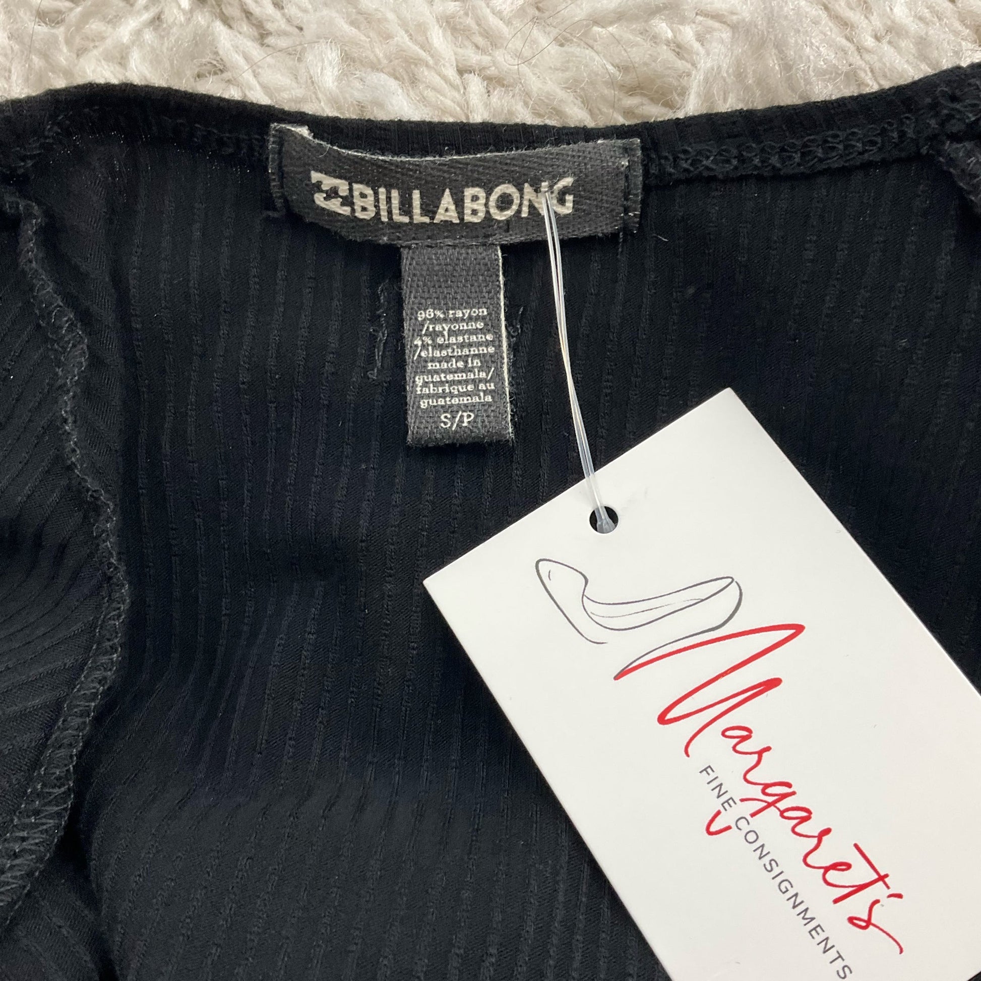 Billabong Black Solid Pre-Owned Ladies Dress - Size Small