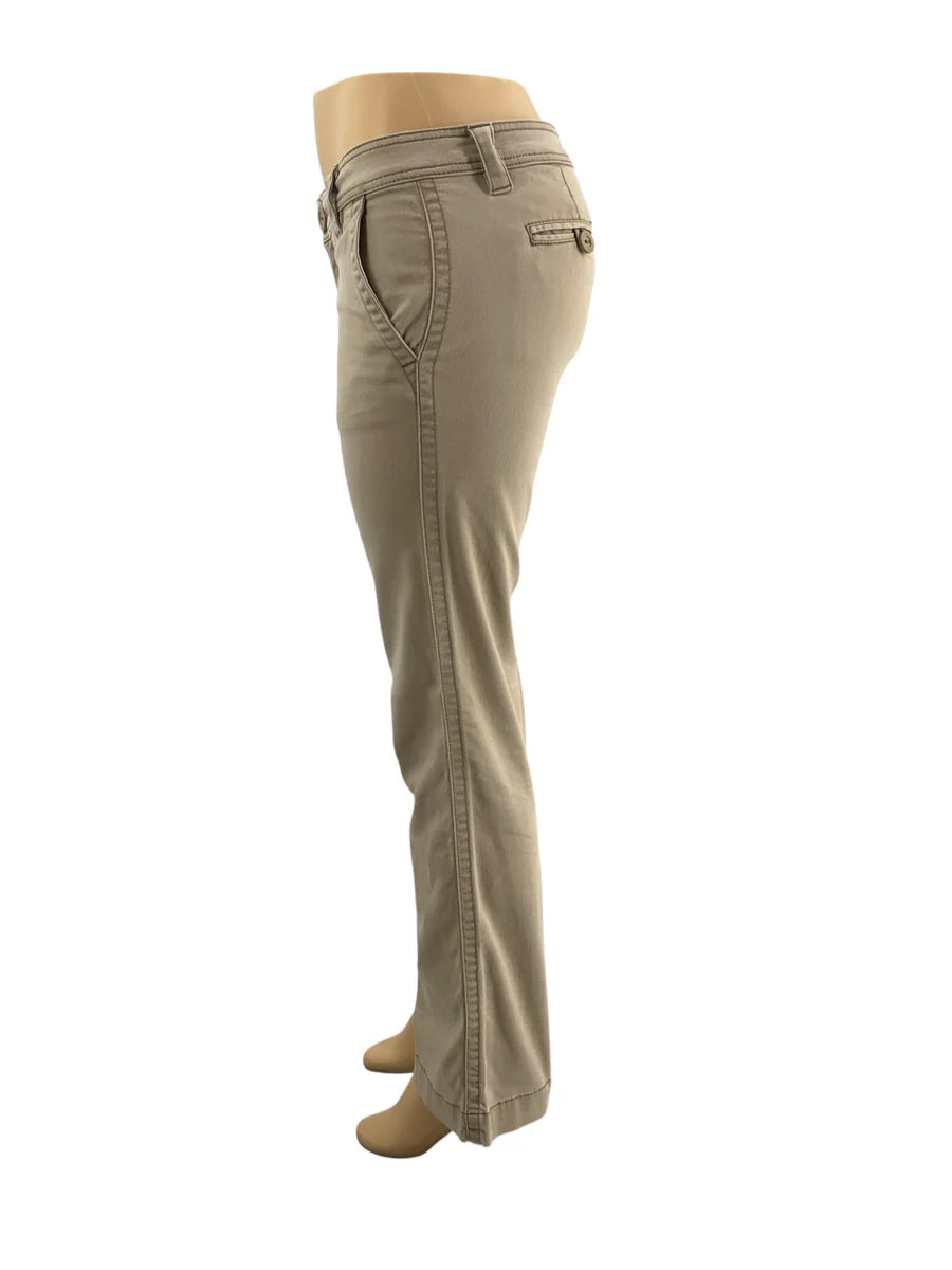 Aeropostale Tan Skinny Pre-Owned Ladies Pants - Size 3/4