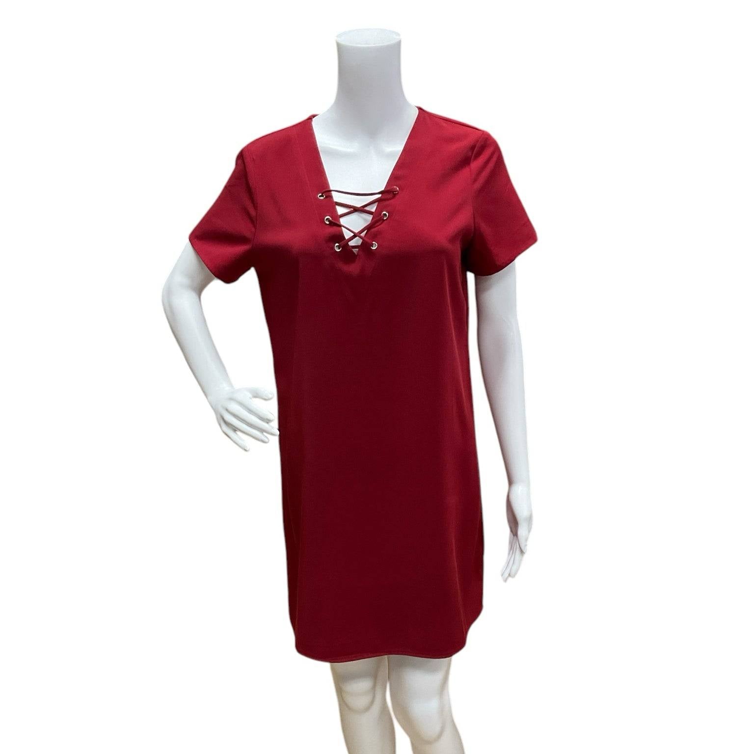 Sugar Lips Red Solid Pre-Owned Ladies Dress - Size XS - Margaret’s Fine Consignment