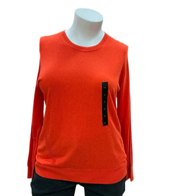 Banana Republic Orange Solid Pre-Owned Ladies New with Tags Top - Size XL