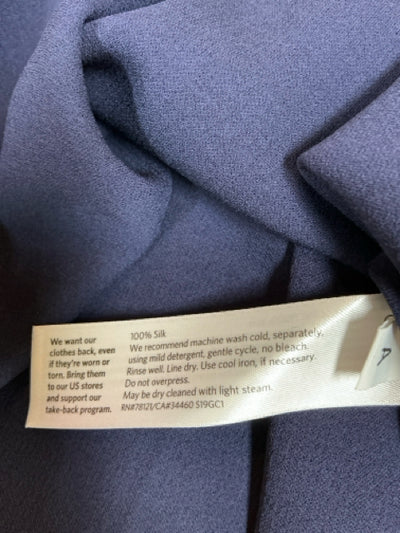 Eileen Fisher Navy Solid Pre-Owned Ladies Top - Size Large