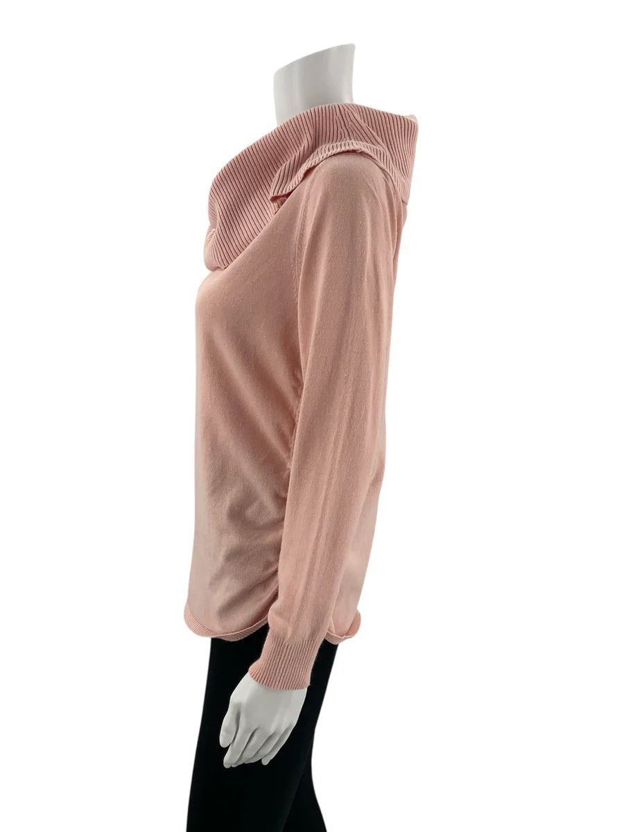 Ruby Rd Pink Solid Pre-Owned Ladies Top - Size Small