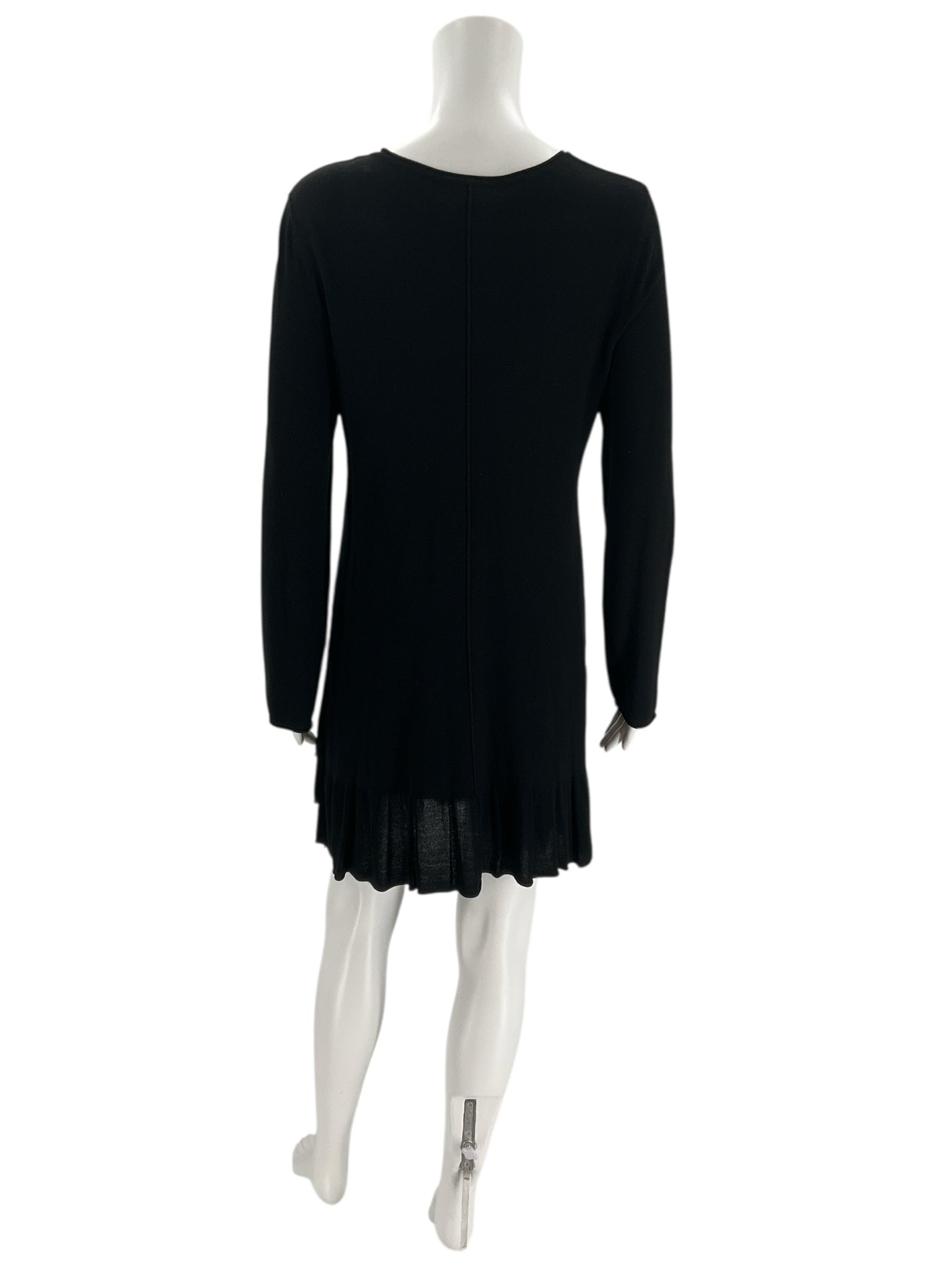 Style & Co Black Solid Pre-Owned Ladies Dress - Size Medium Petite - Margaret’s Fine Consignment