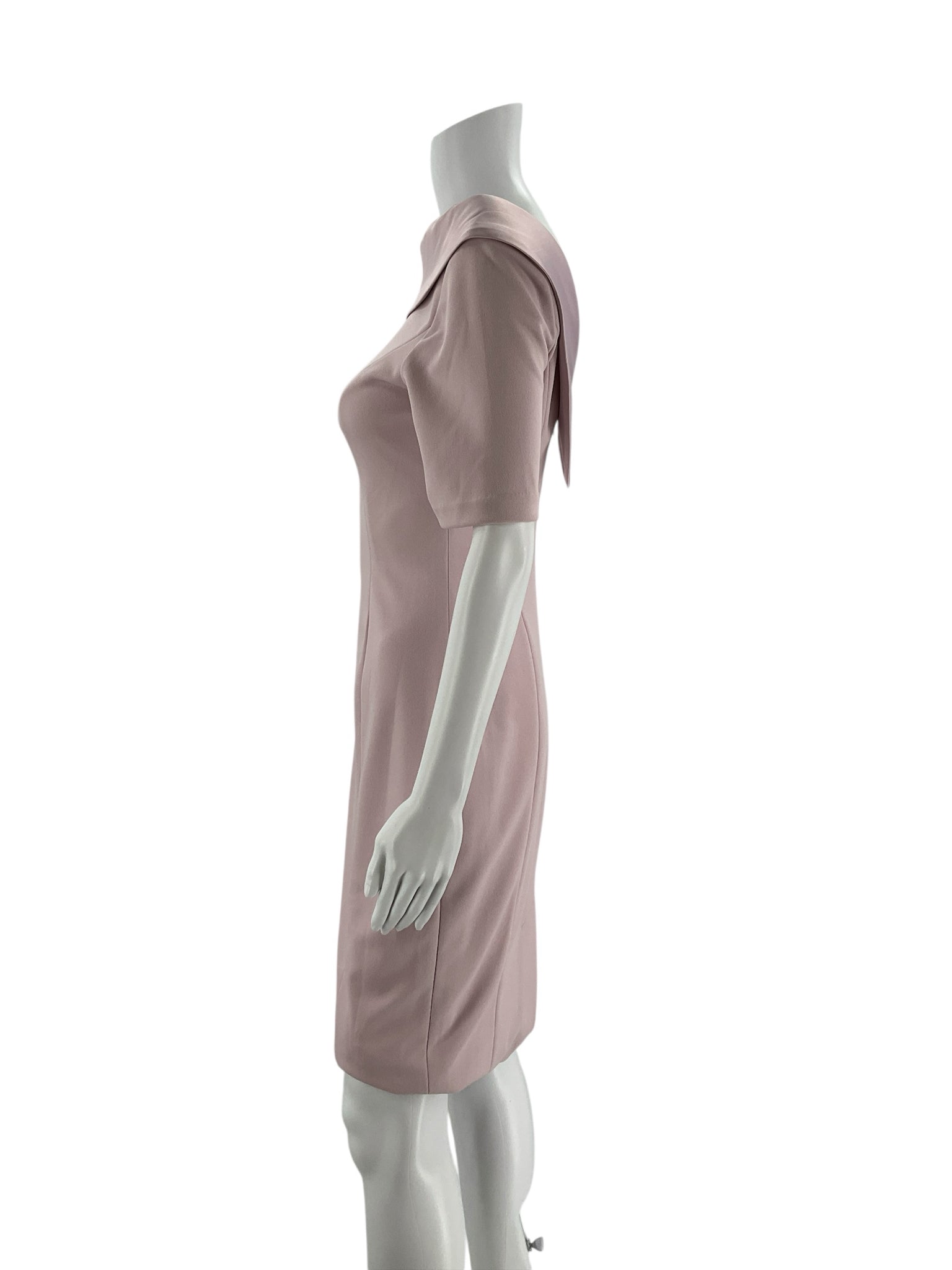 White House Black Market Lavender Solid Pre-Owned Ladies New With Tags Dress - Size 4 Petite