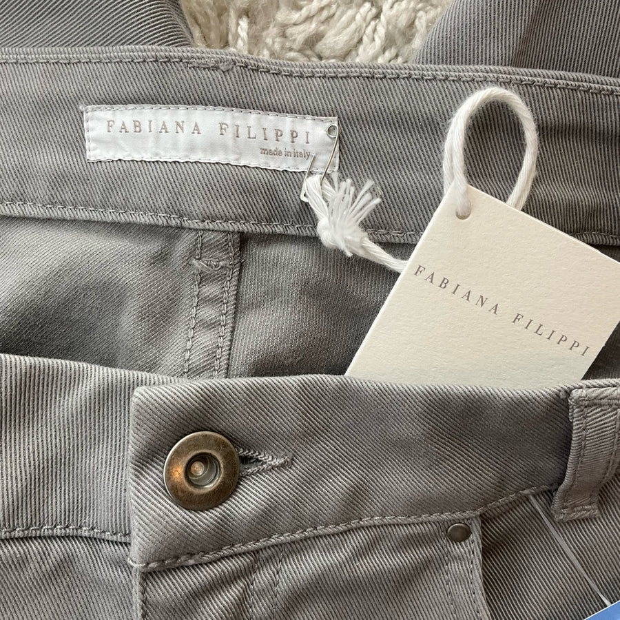 Fabiana Filippi Gray Pre-Owned Ladies New with Tags Jeans – Size 10/12