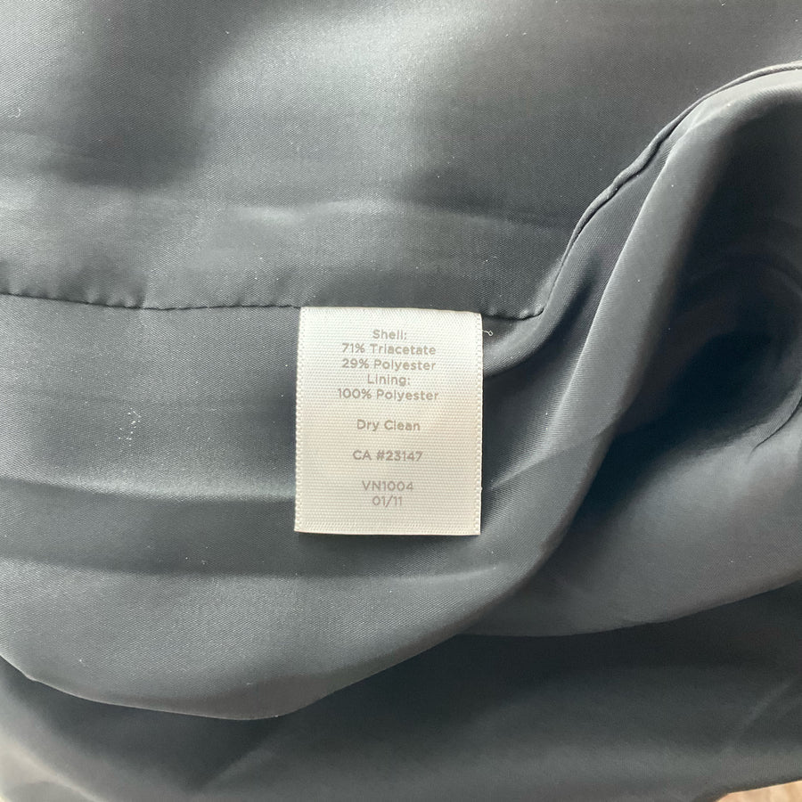 Talbots Black Solid Pre-Owned Ladies New with Tags Skirt - Size 8