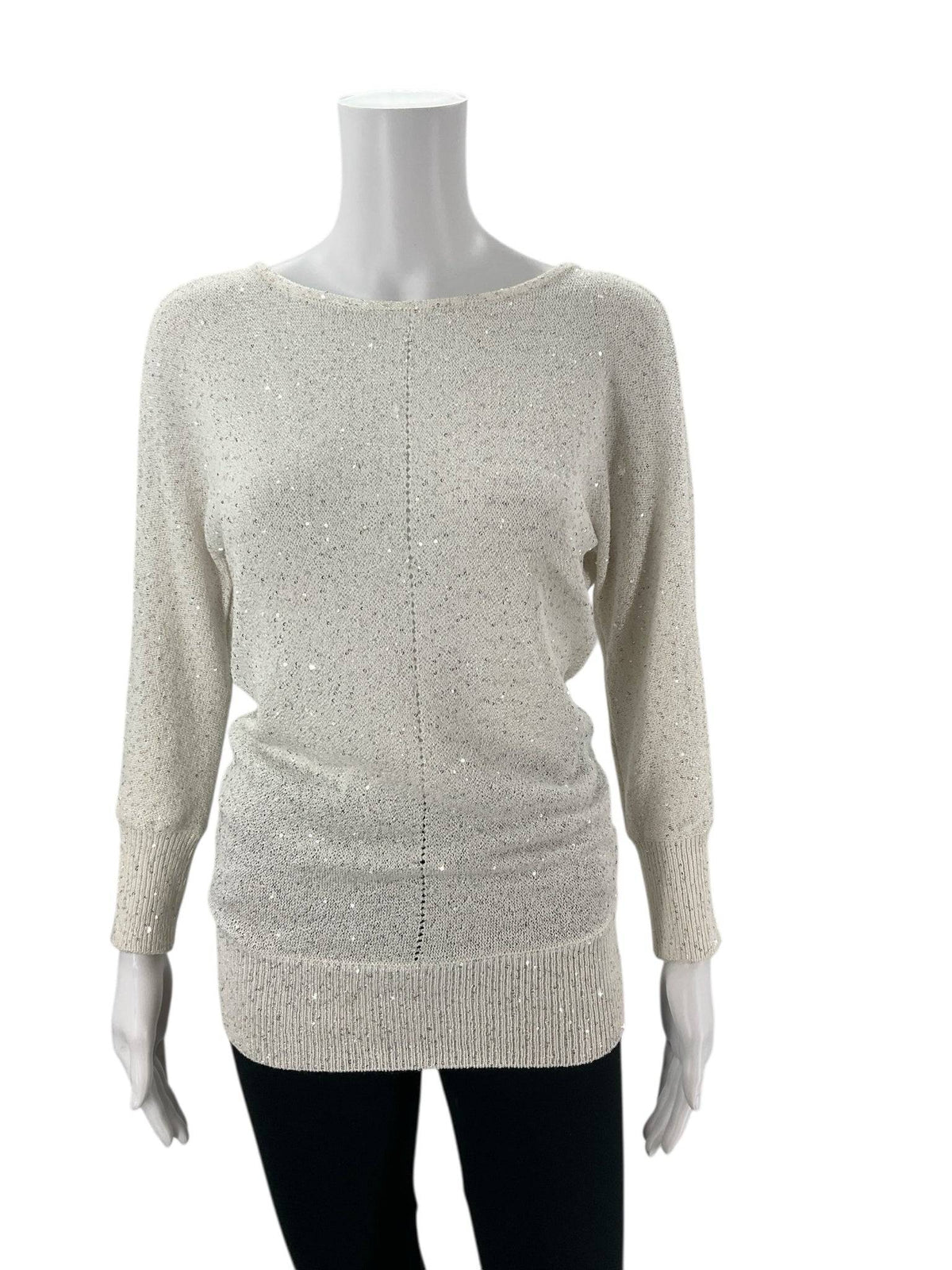 WHBL White Top - Size XS - Margaret’s Fine Consignment