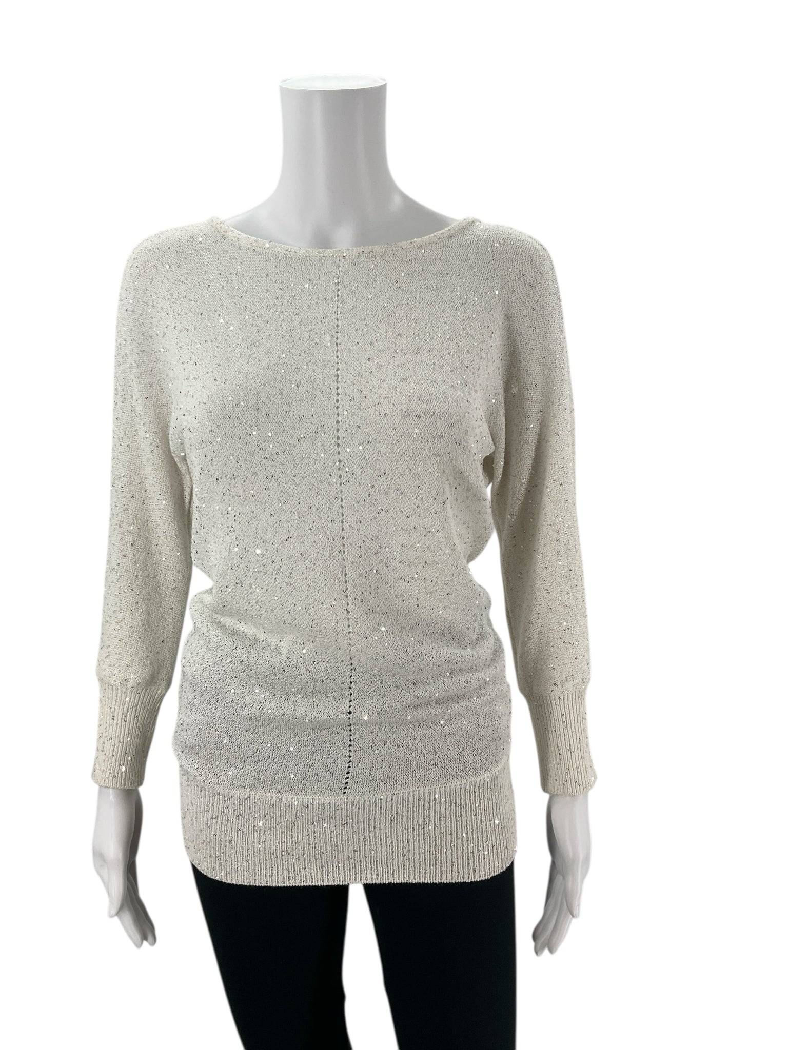 WHBL White Top - Size XS - Margaret’s Fine Consignment