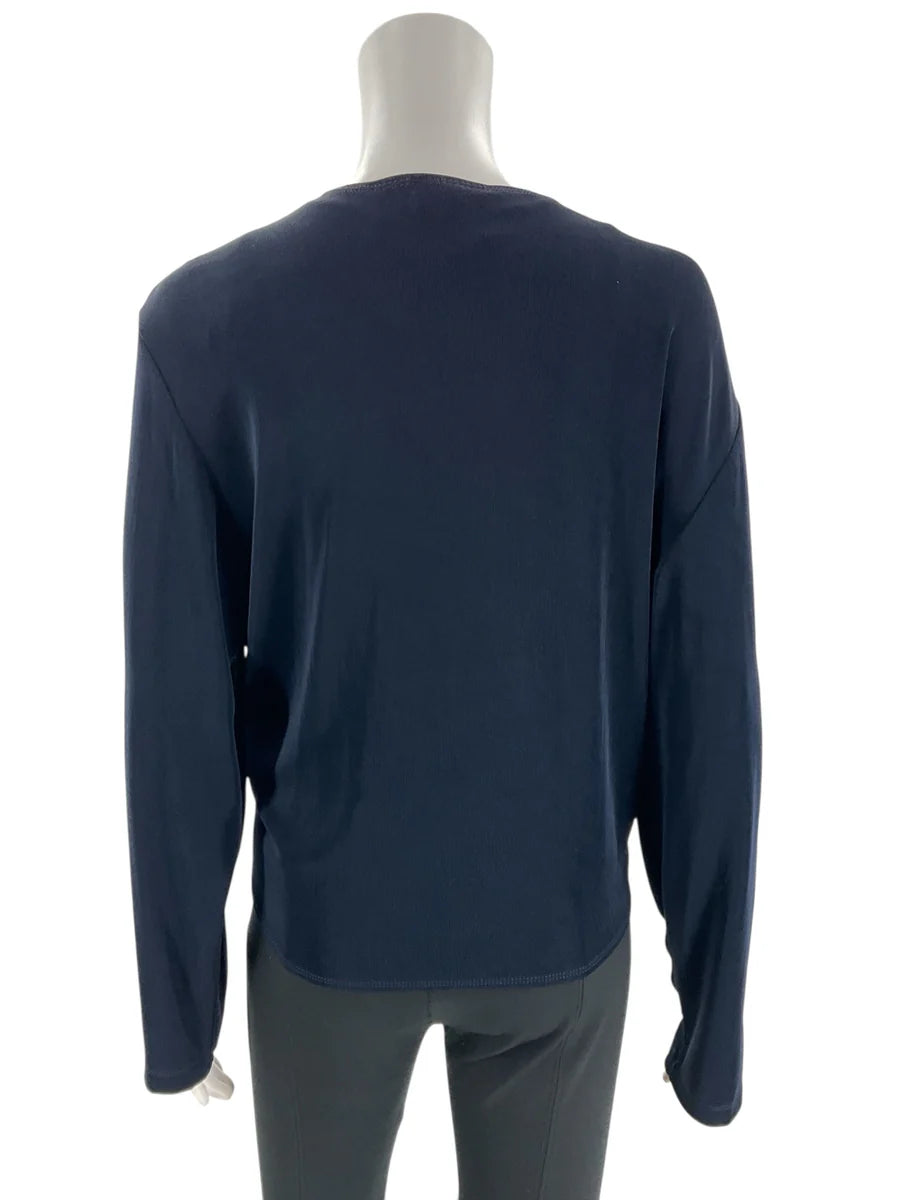Chico’s Navy Blue Pre-Owned Ladies Cardigan - Size XL