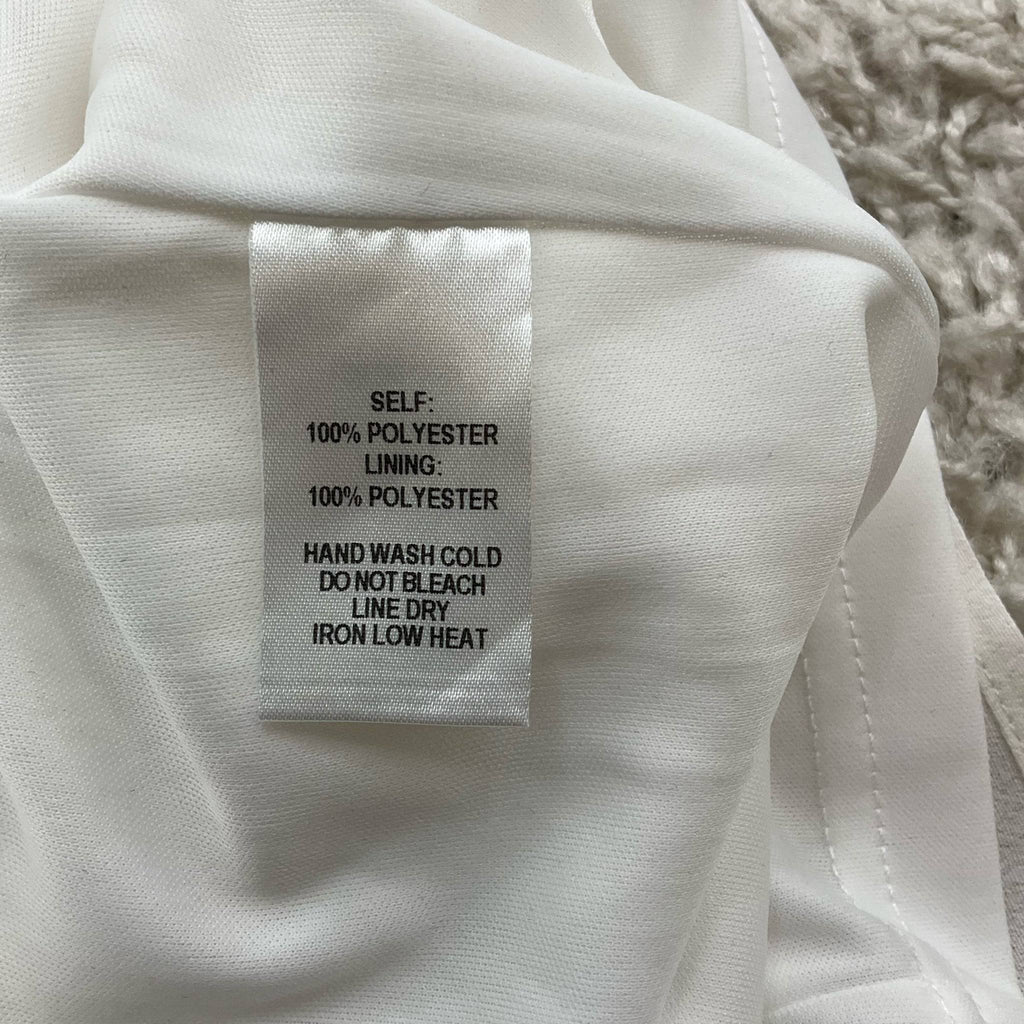 Lulus – White/Blue Embroidered Ladies Pre-Owned Dress - Size Small - Margaret’s Fine Consignment