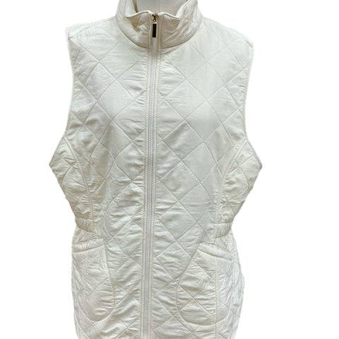 Style & Co Winter White Pre-Owned Ladies Vest - Size XL - Margaret’s Fine Consignment
