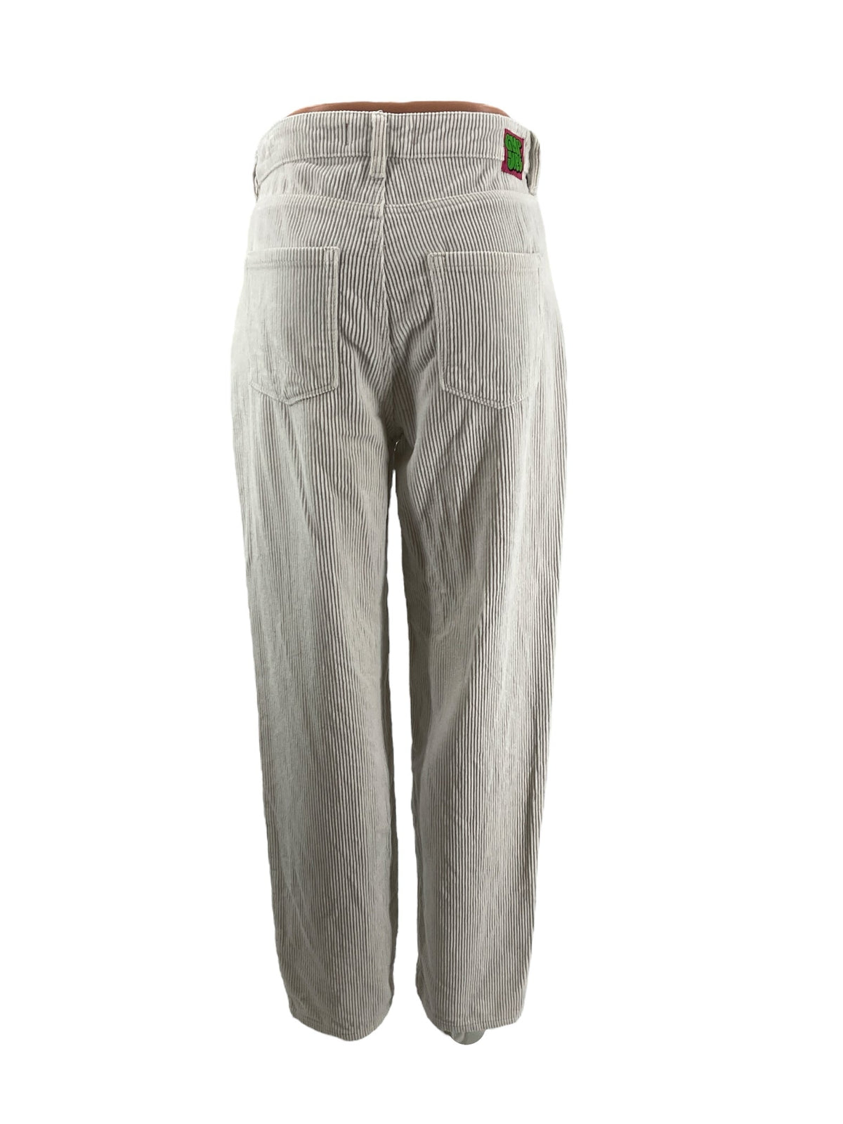 Empyre Cream Corduroy Pre-Owned Ladies Pants - Size 2