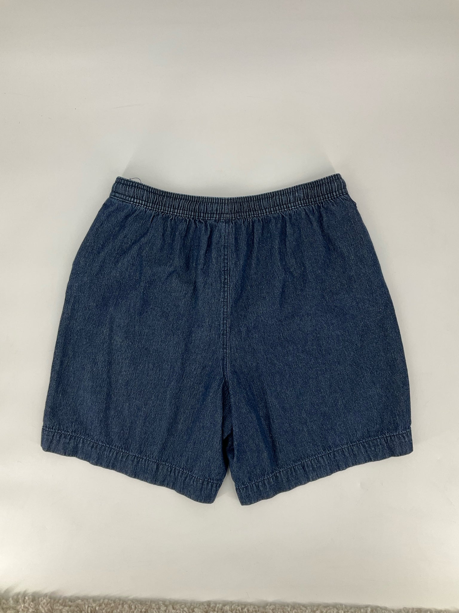 Karen Scott Blue Denim Pre-Owned Ladies Shorts - Size Large