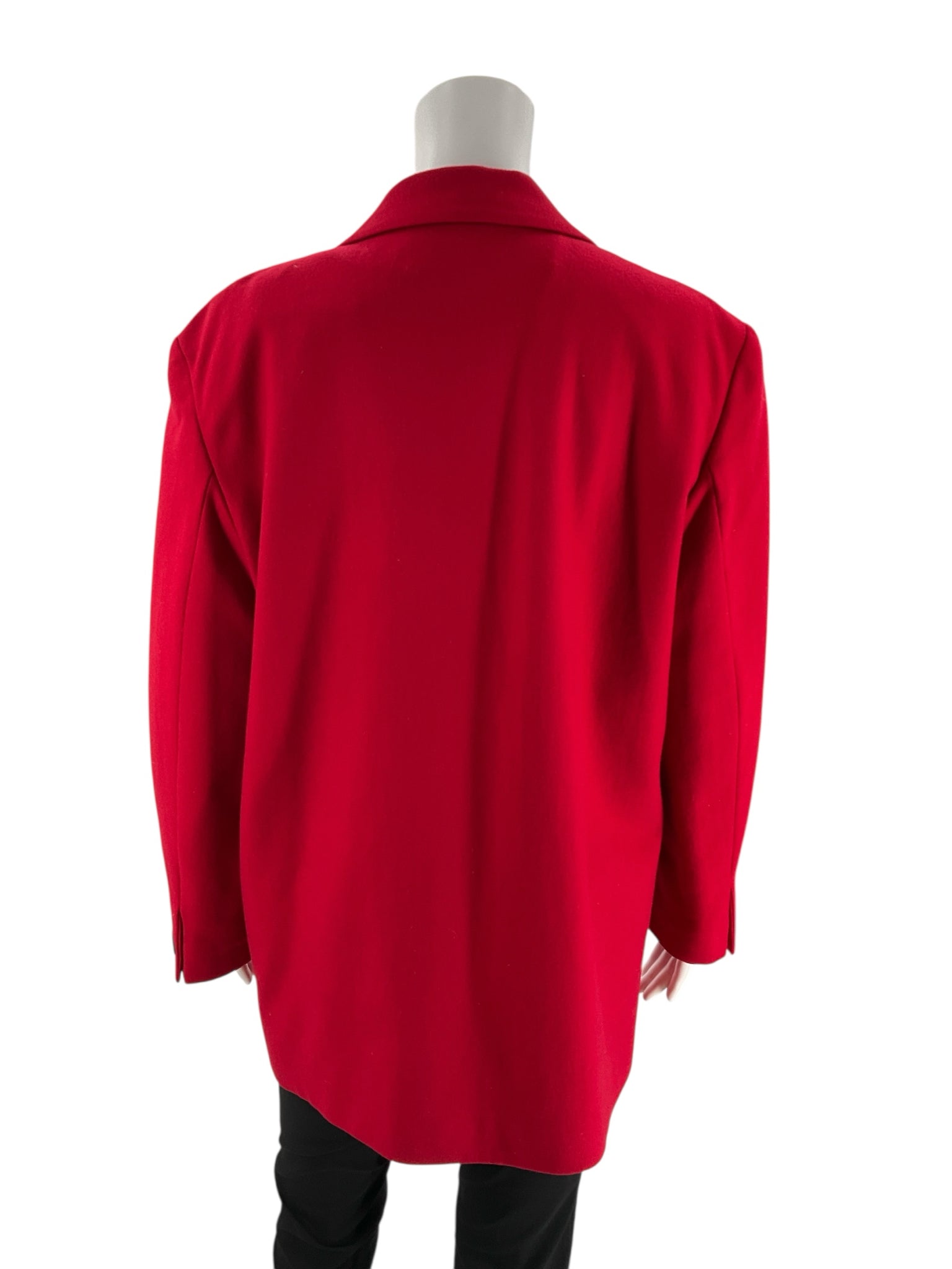International Scene Red Solid Pre-Owned Ladies Blazer - Size 12