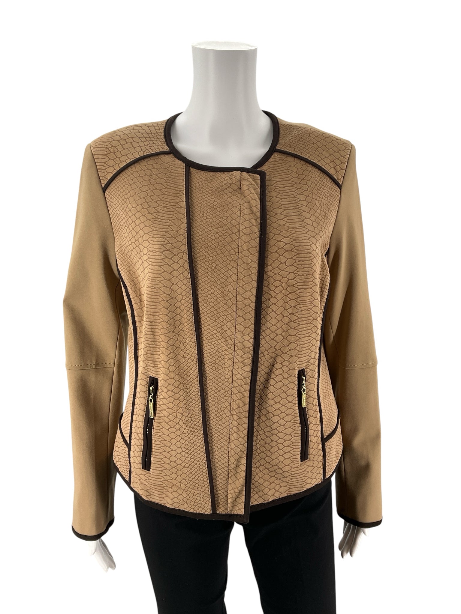 NYGARD Tan Pre-Owned Ladies Jacket - Size Medium