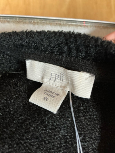 J Jill Black Solid Pre-Owned Ladies Top - Size XL
