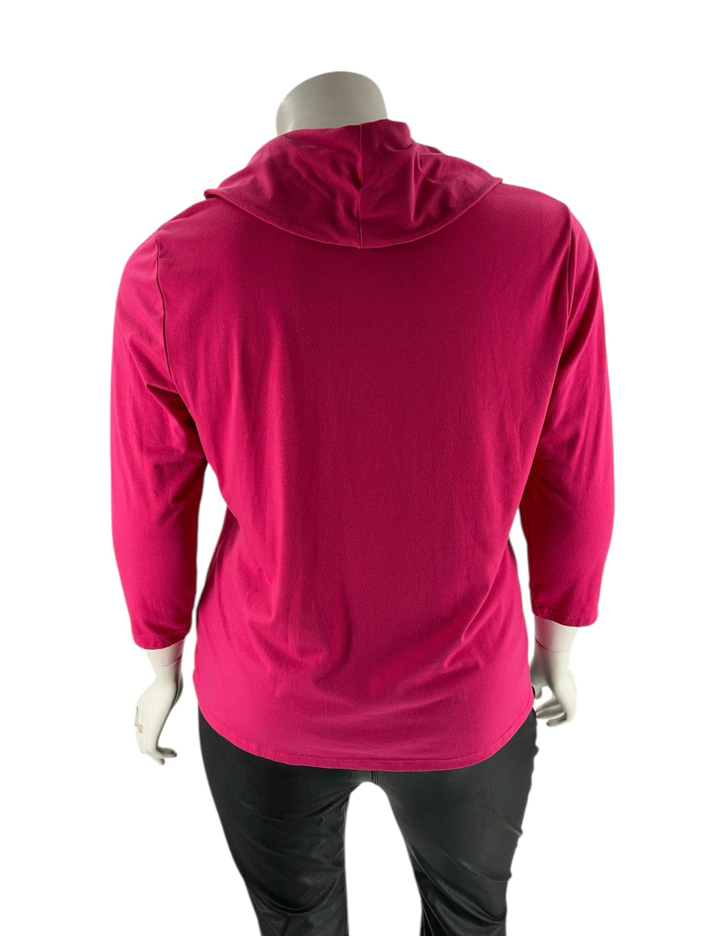 Peter Nygard Pink Solid Pre-Owned Ladies Casual Top -  Size 1X