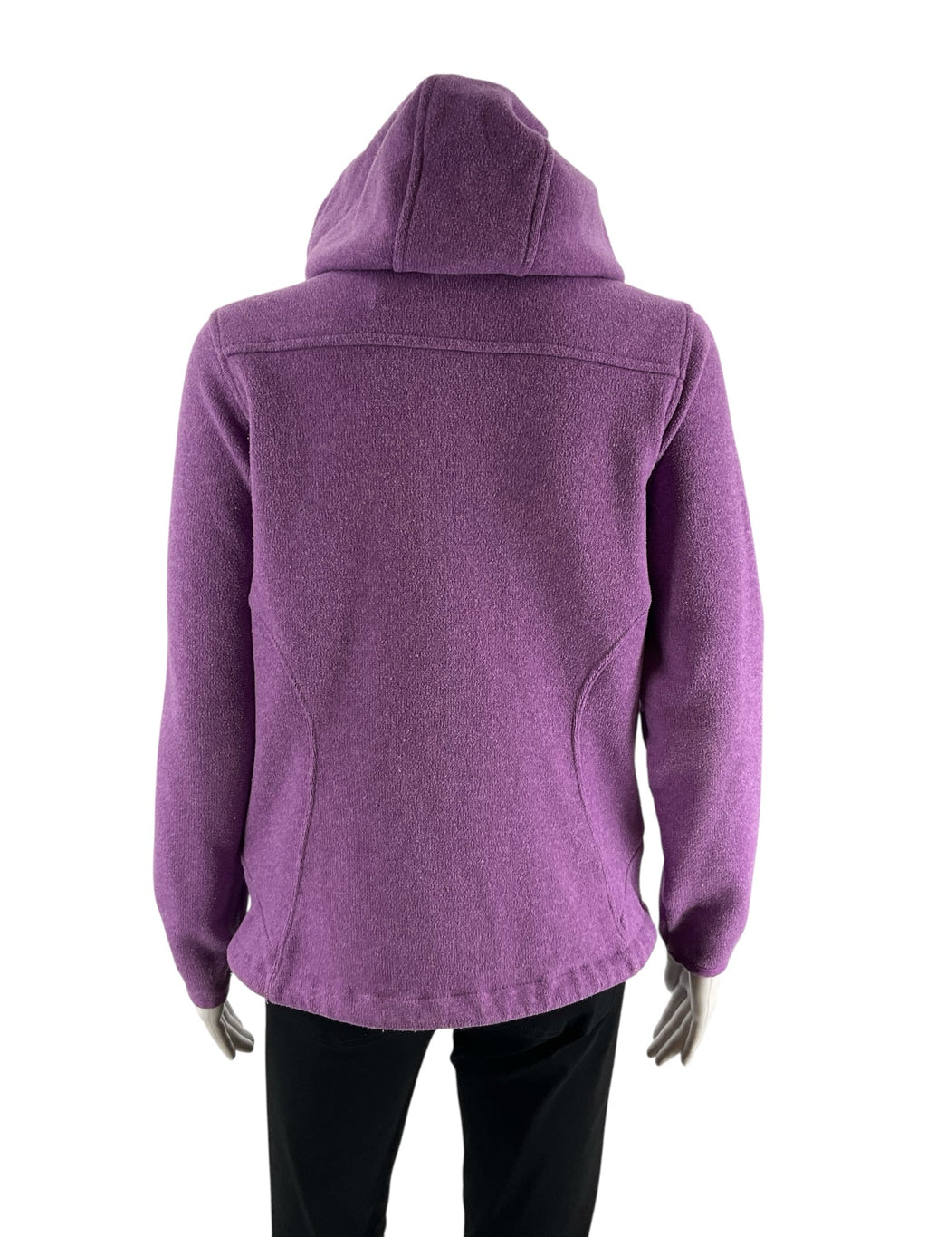Lands End Purple Fleece Jacket - Size Small