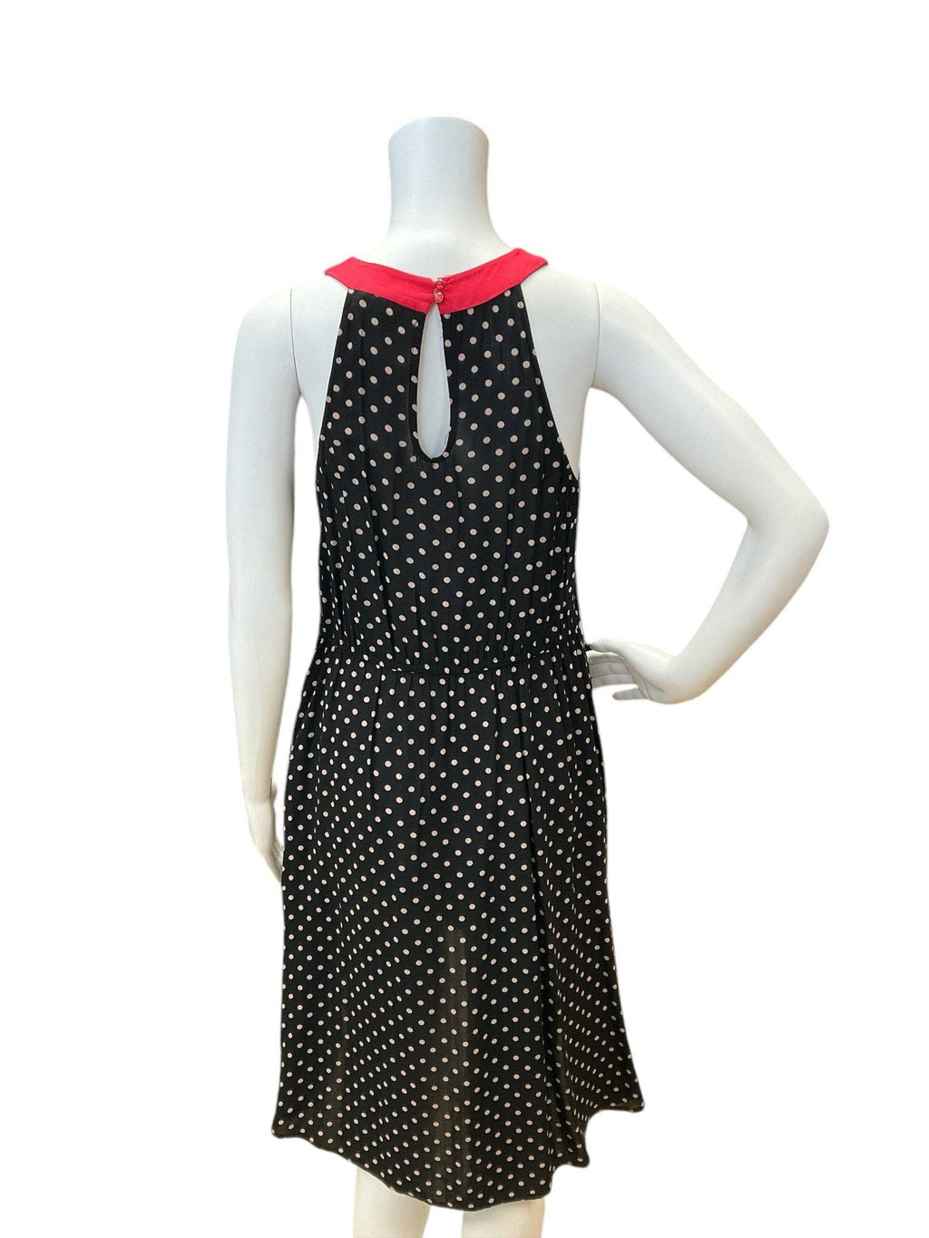 lilka Black/Taupe Polka Dot Pre-Owned Ladies Dress - Size XS - Margaret’s Fine Consignment