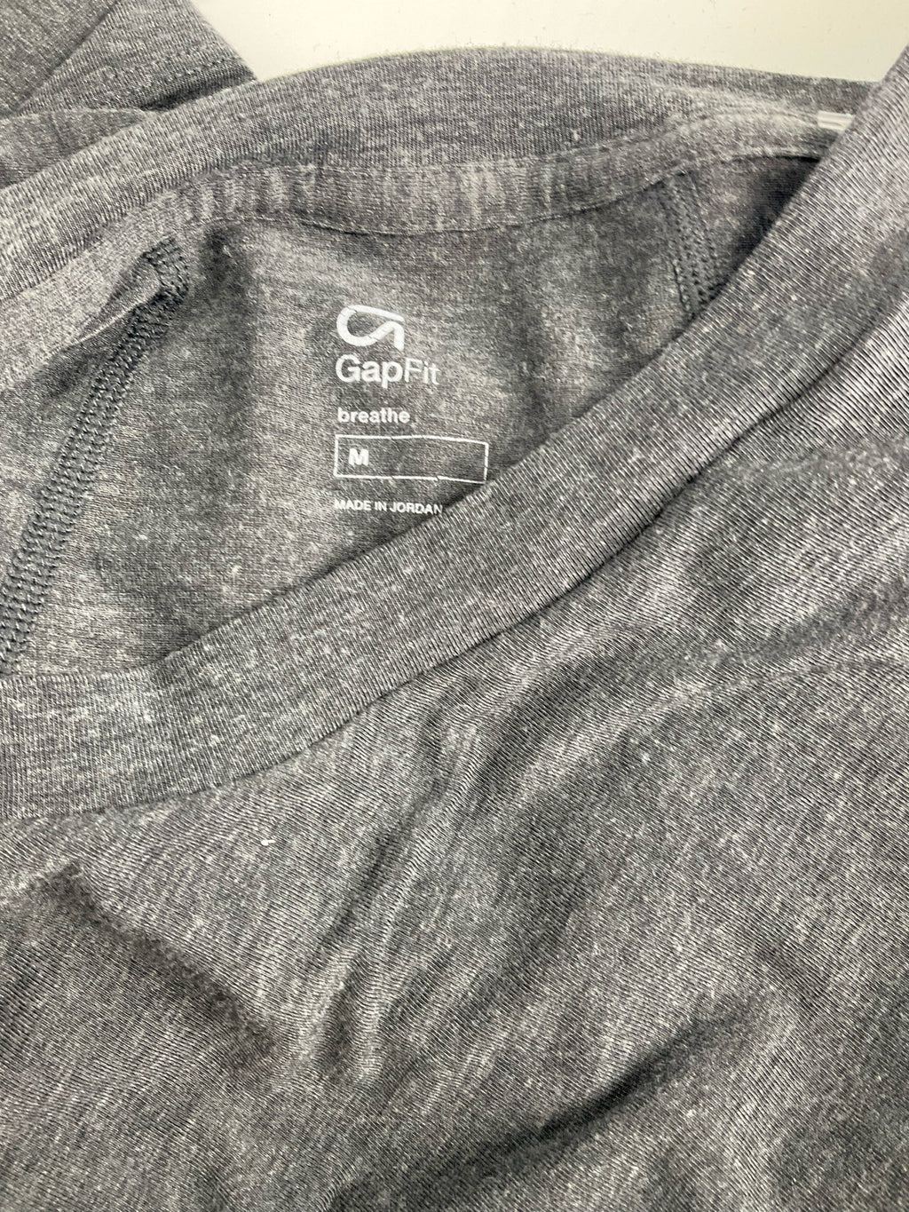Gap fit - Charcoal Solid Pre-Owned Ladies Casual Top - Size M