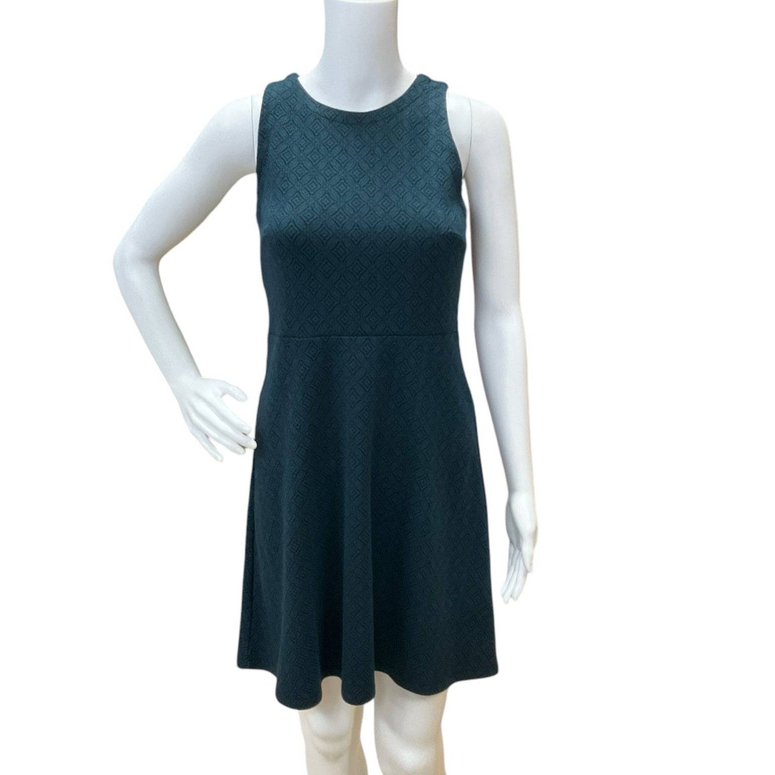 Loft Turquoise/Black Pre-Owned Ladies Dress - Size 0 - Margaret’s Fine Consignment
