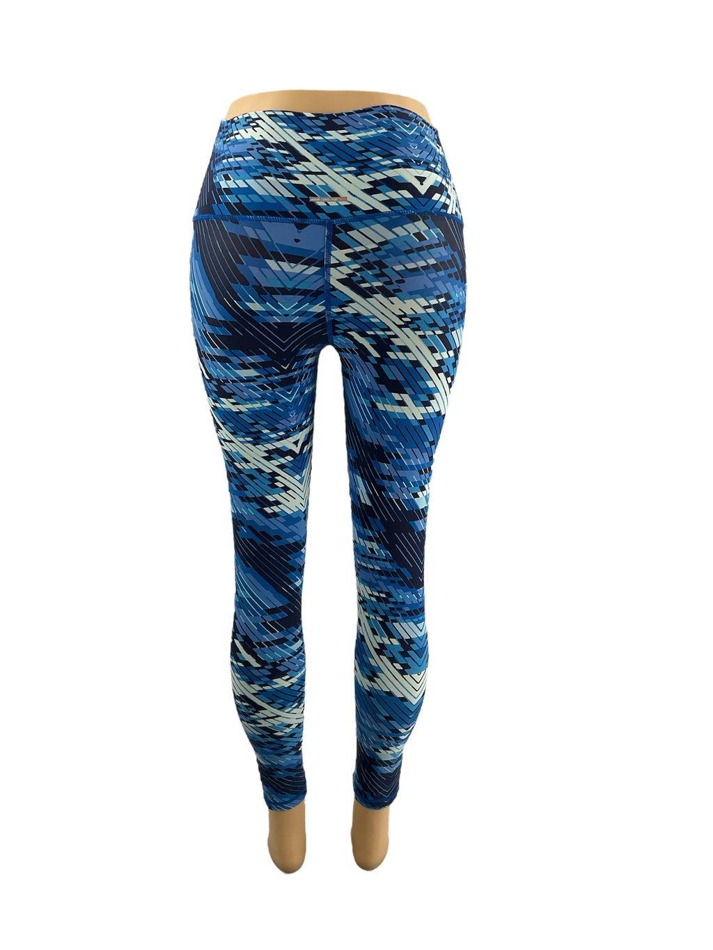 Aerie Blue Print Pre-Owned Ladies Pants - Size Medium