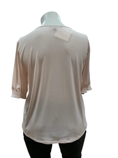 Banana Republic Pink Solid Pre-Owned Ladies Top - Size XL