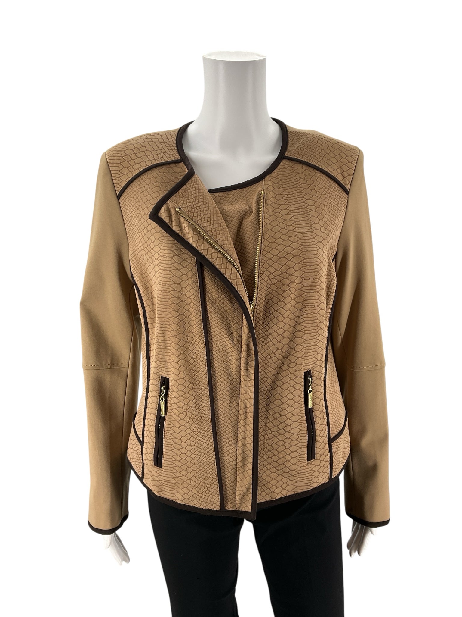 NYGARD Tan Pre-Owned Ladies Jacket - Size Medium