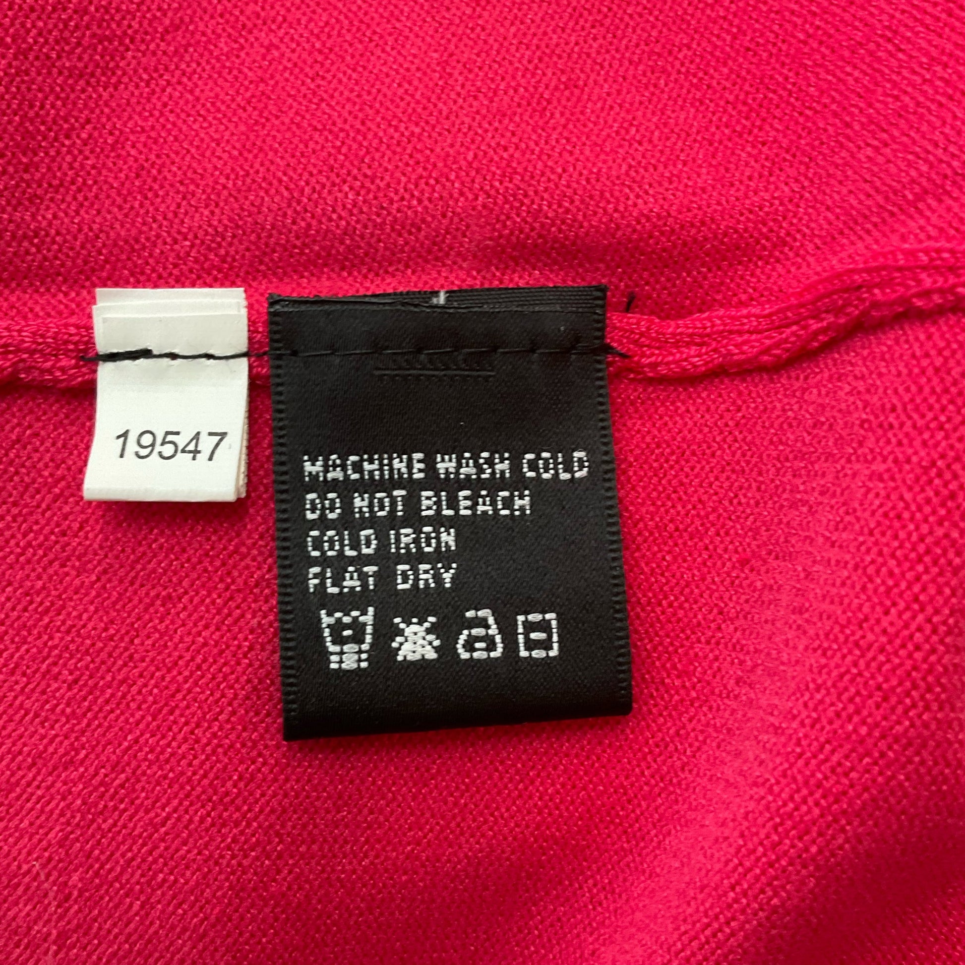 August Silk Pink Solid Pre-Owned Ladies Top -  Size Large