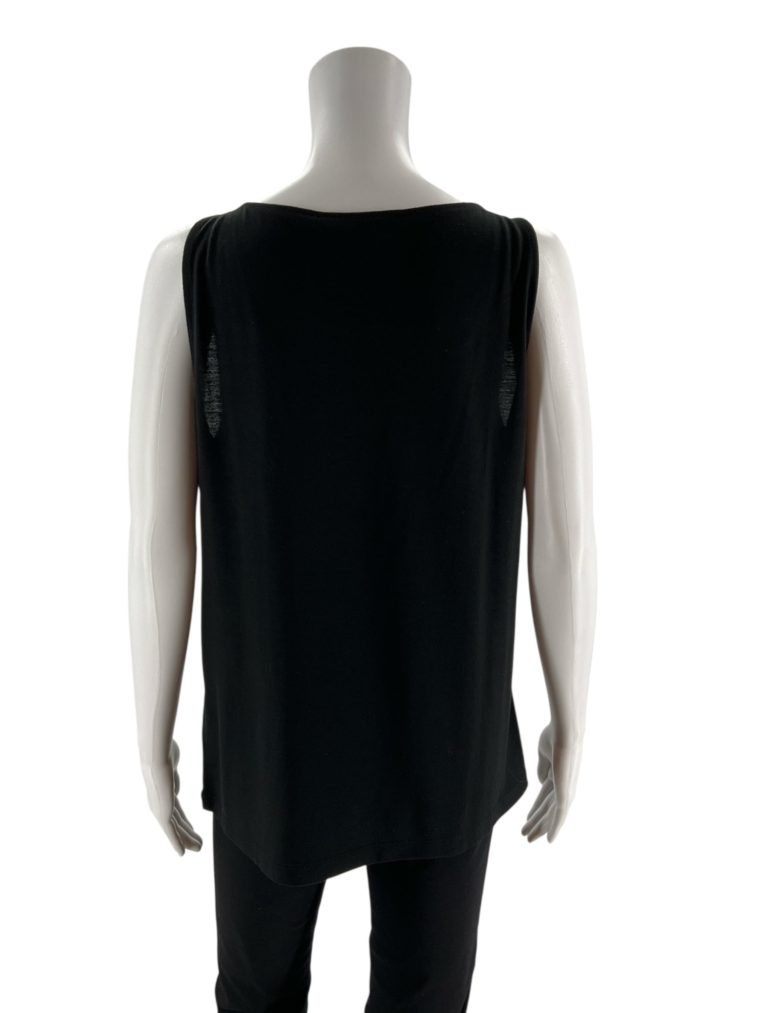 Peter Nygard Black Sequin Pre-Owned Ladies Top - Size Large
