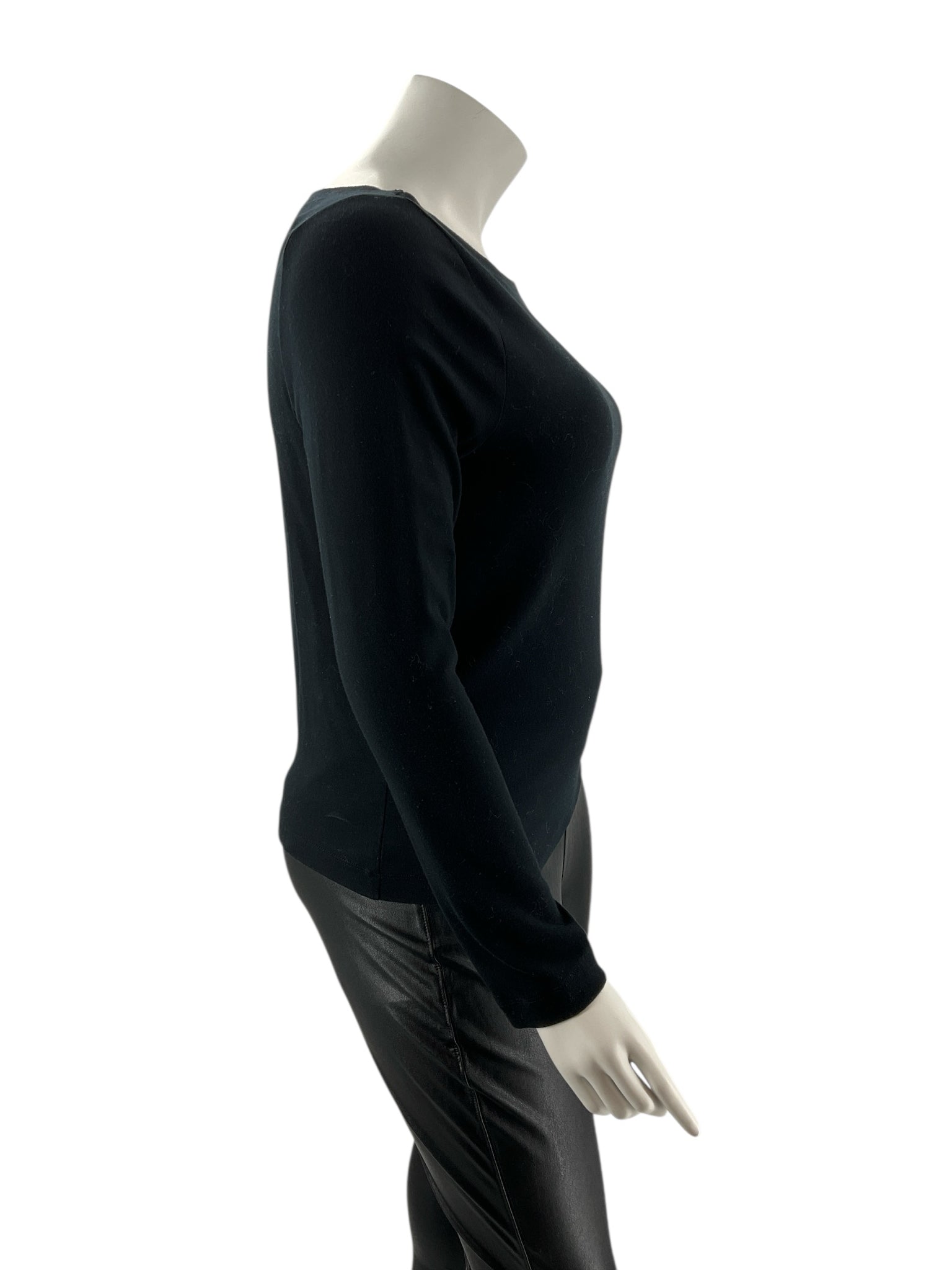 Gap Black Solid Pre-Owned Ladies Top - Size XXL