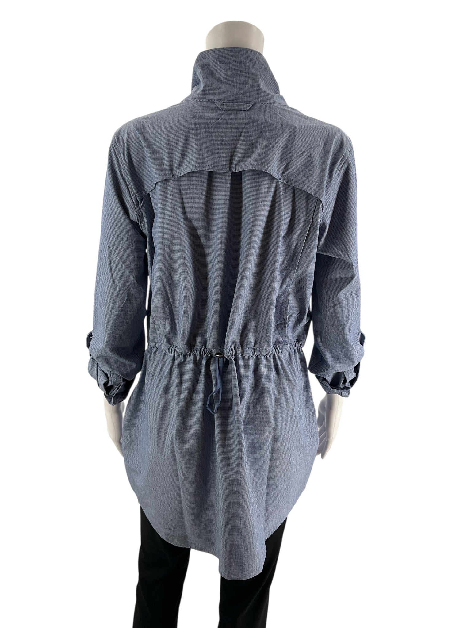 Deluth Blue/White Stripe Pre-Owned Ladies Jacket - Size Small